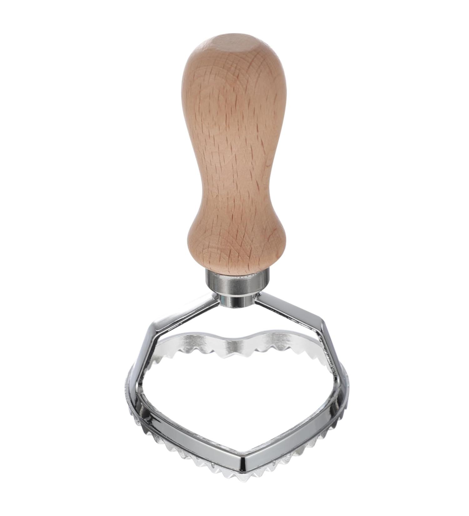 OUNONA Biscuit Baking Mold Postage Stamps Biscuits Pie Press Dough Press Stamps Stainless Steel Ravioli Baking Tools DIY Biscuit Cutters Cake Pasta Embossed 11.00X7.00X7.00CM Khaki - Buy Online on GoSupps.com