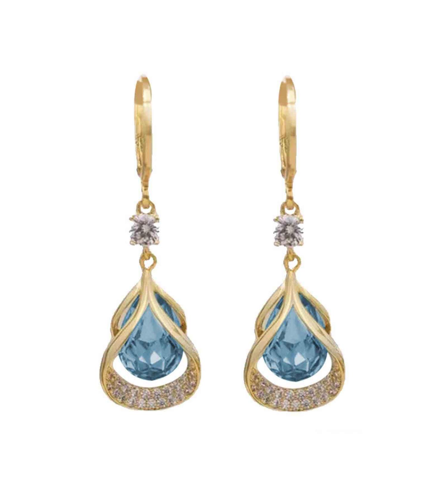 Women s Lymphatic Earrings - Crystal Slimming & Detox Magnetogen Jewelry for Weight Loss - Buy Online on GoSupps.com