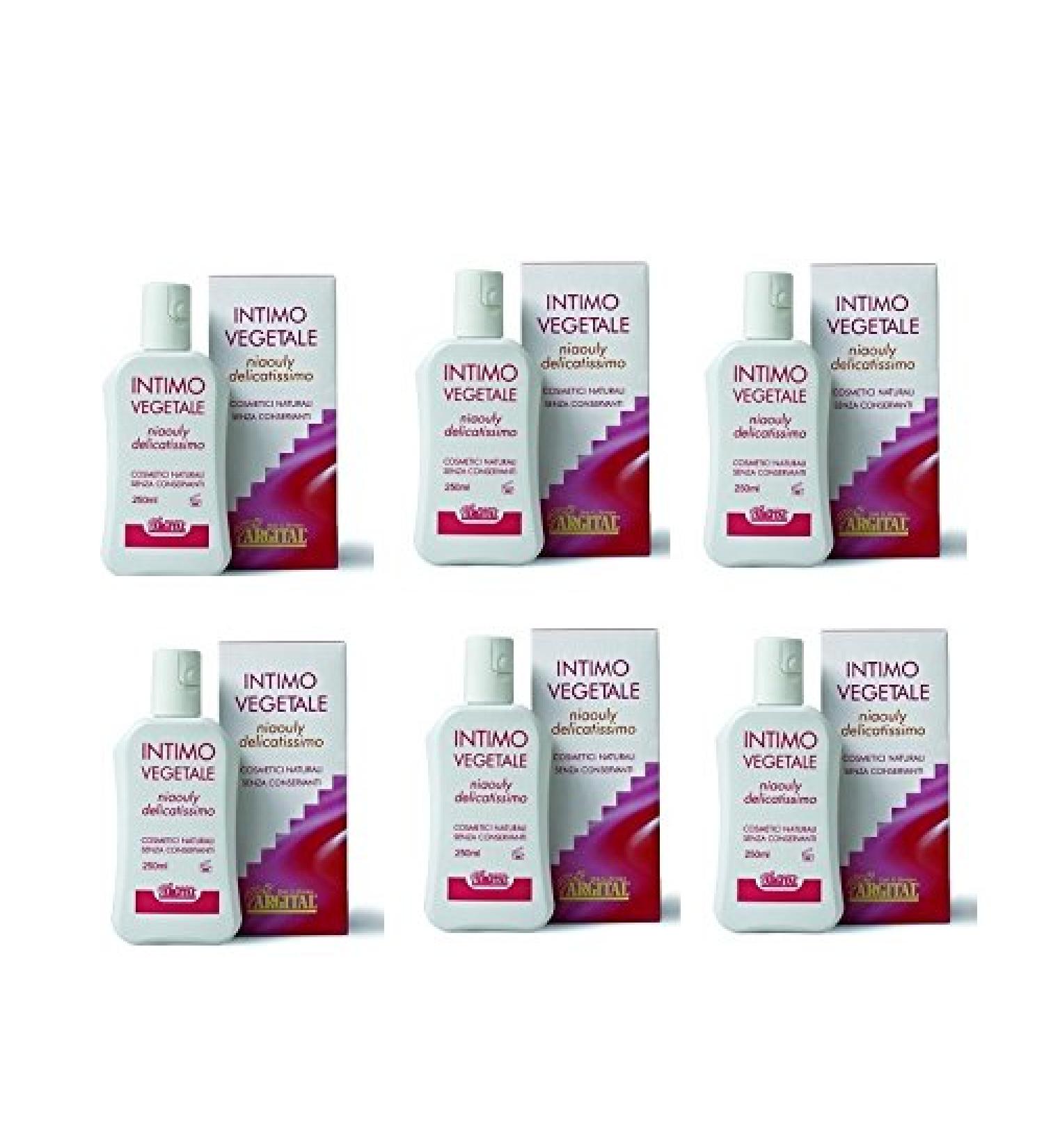 Argital – Plant-based lingerie 6 boxes of 250 ml, natural sense of freshness