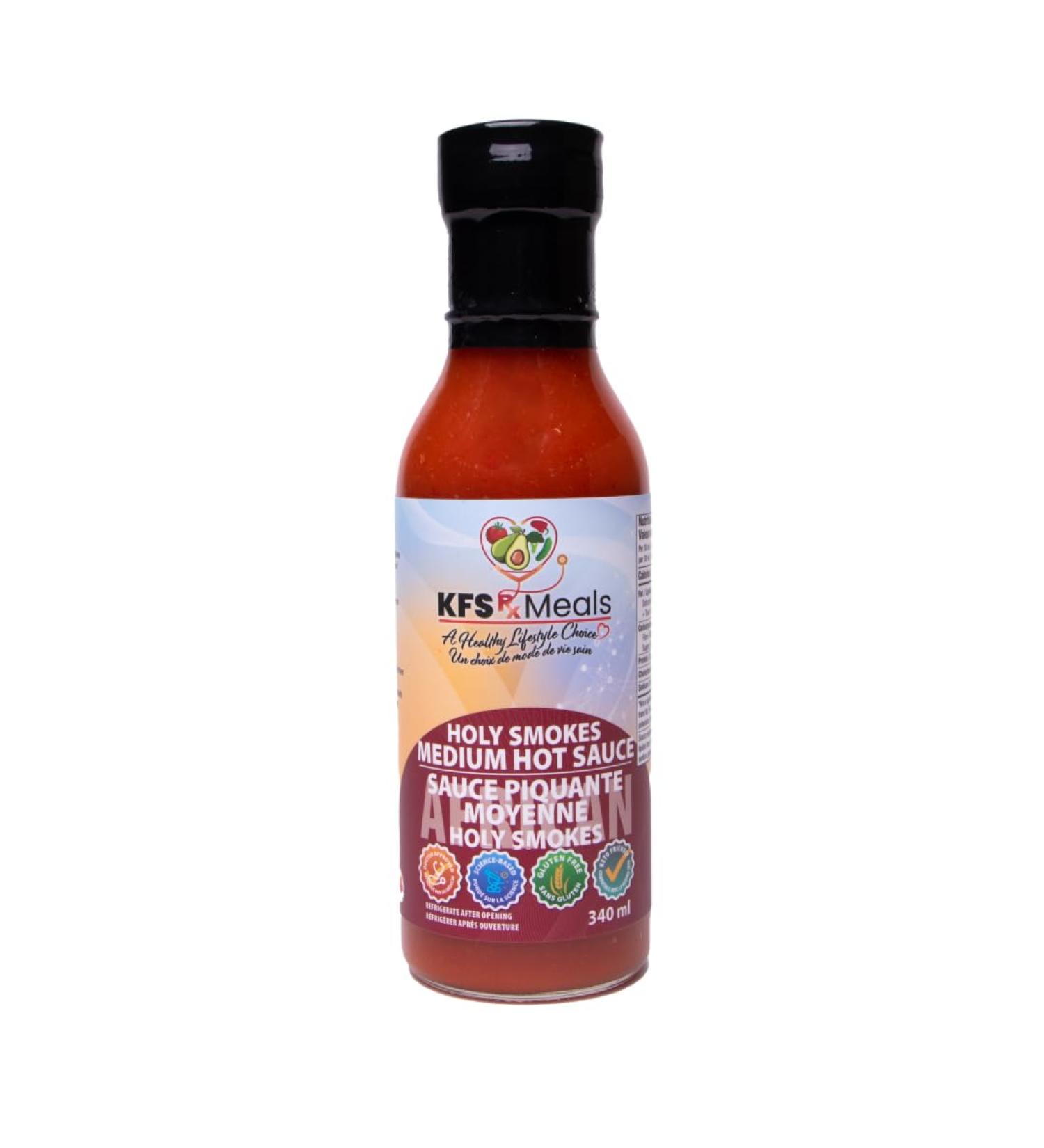 Holy Smokes Medium Keto Hot Sauce - Buy Online on GoSupps.com