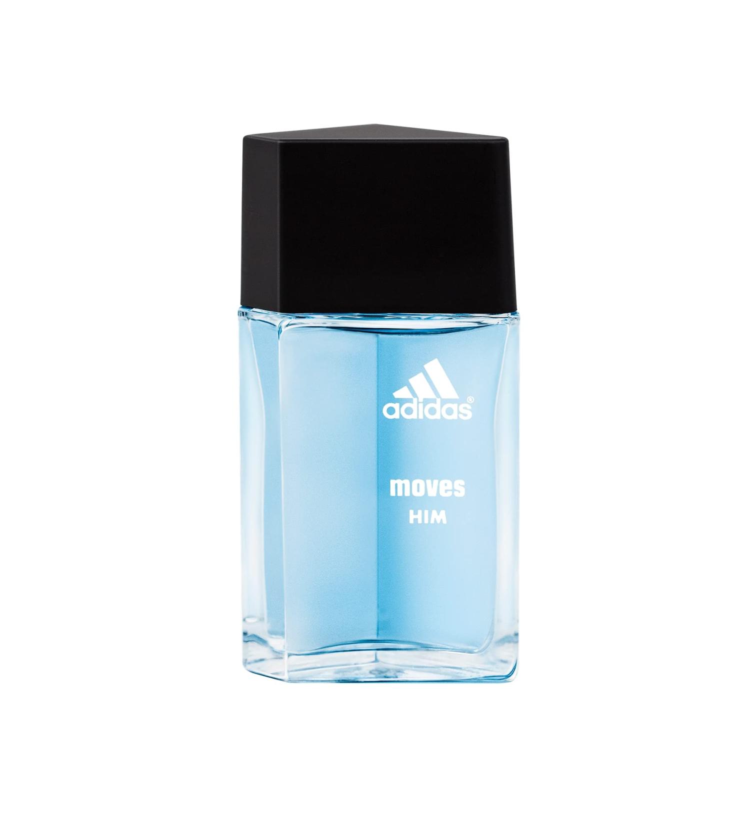 Adidas Moves for Men Eau de Toilette Spray 1.6 Fl OZ - Energizing Fragrance for Men - Buy Online on GoSupps.com