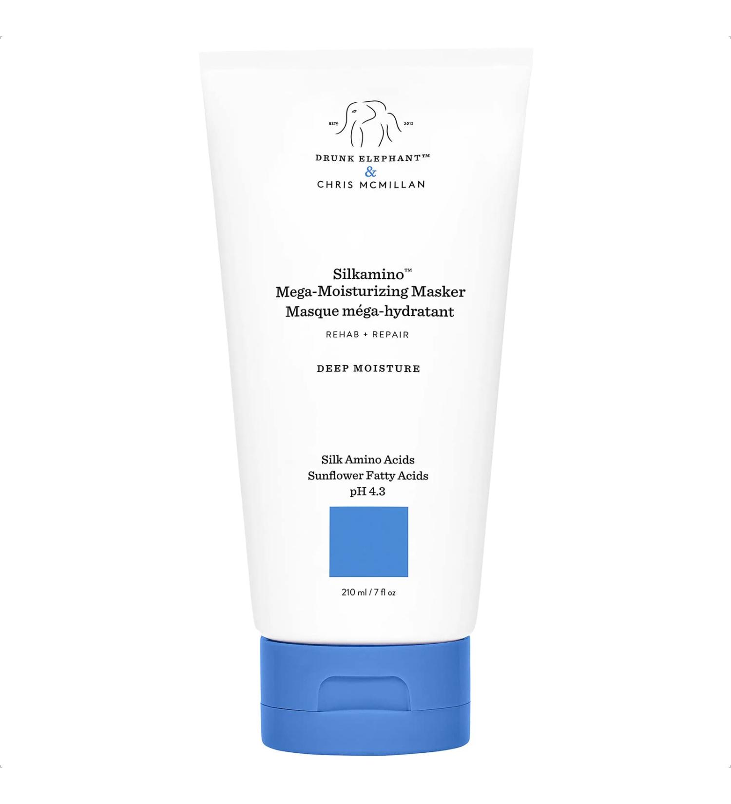 Drunk Elephant Silkamino Mega-Moisturizing Hair Masker Conditioner - 210 mL / 7 Fl Oz - Buy Online on GoSupps.com