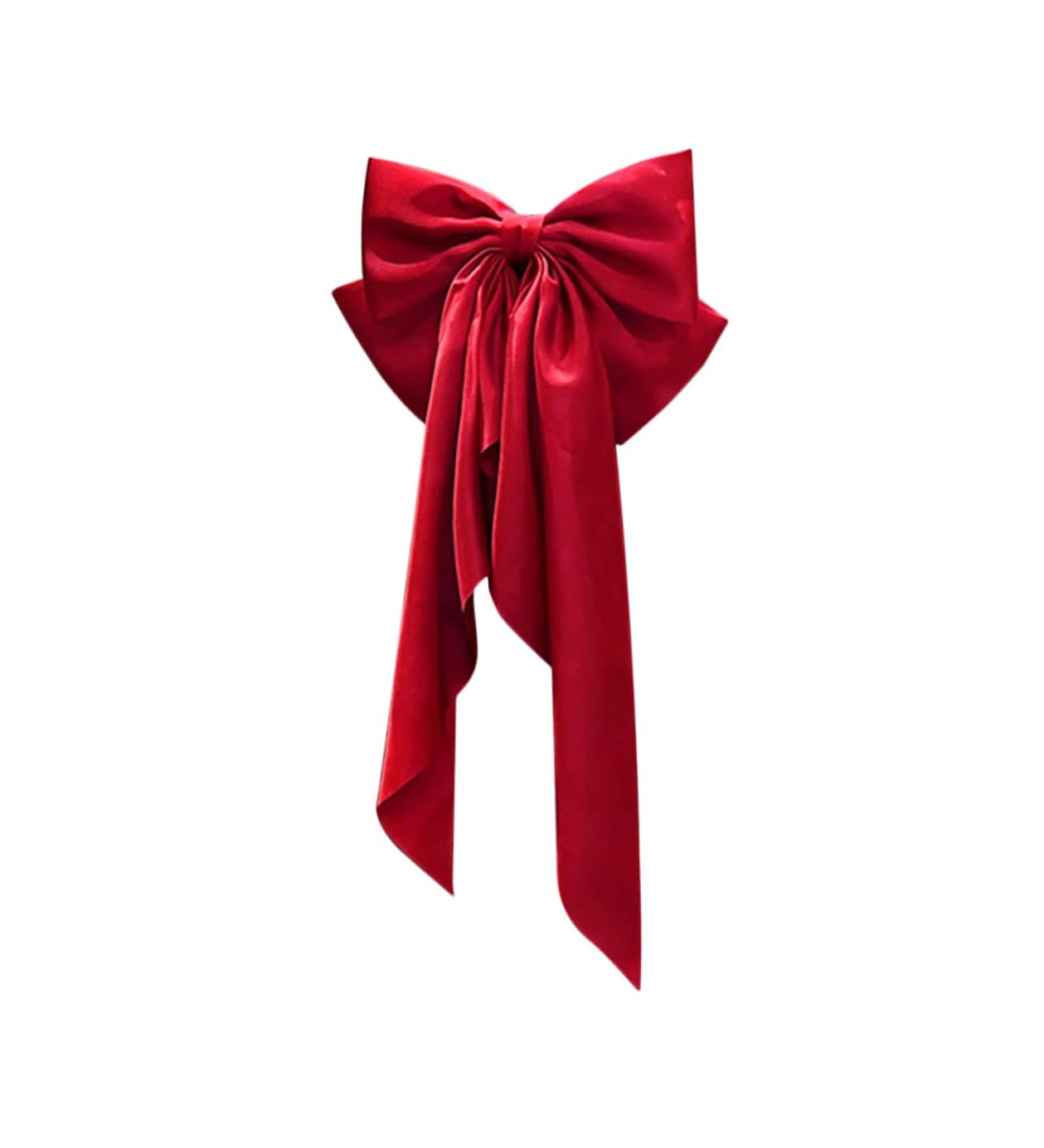 Housoutil Satin Ribbon Hairpin Hair Ribbons Hair Barrettes Hair Pin Bows for Hair Halloween Hair Bows Teen Girls Barrettes for Hair Bows for Women Spring Clip Metal Miss Red - Buy Online on GoSupps.com