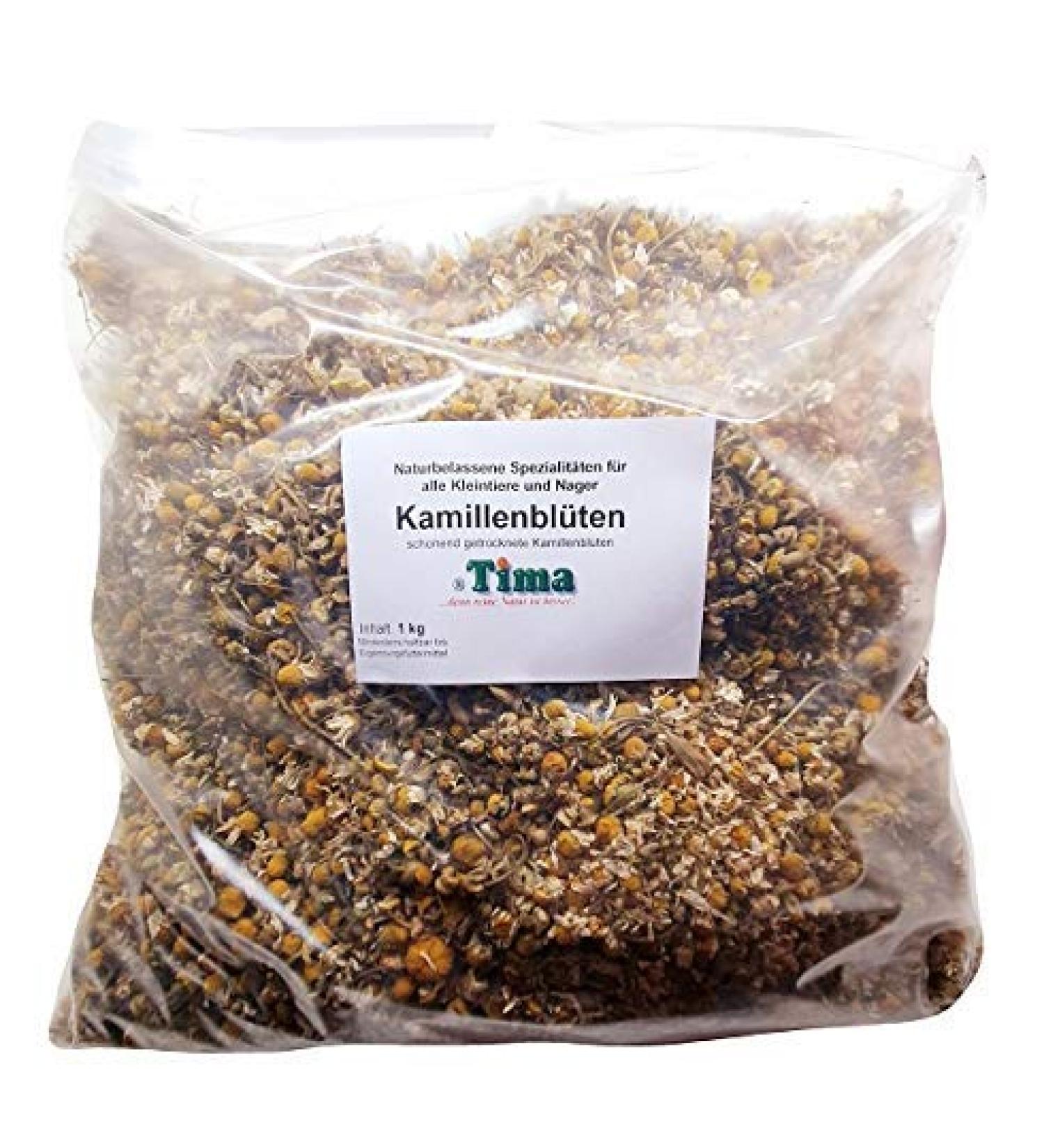 Buy Tima Chamomile Flowers 1 kg - Premium Quality Herbal Tea for Relaxation & Wellness | International Shipping Available - Buy Online on GoSupps.com