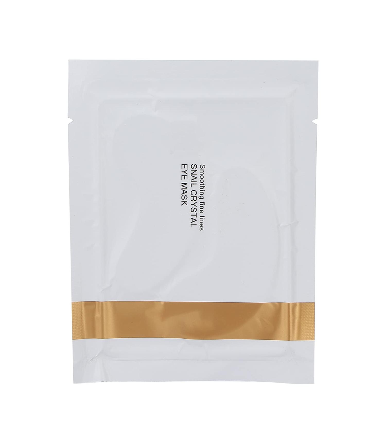 Qukaim Eye Patches Snail Crystal Eye Masks 6g Moisturizing Eye Patches for Women Gel Pads for Eye Bags Treatment Dark Circles 180 Characters - Buy Online on GoSupps.com