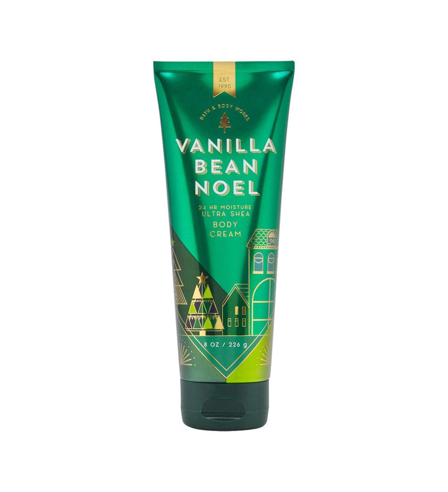 Bath & Body Works Vanilla Bean Noel Ultra Shea Body Cream  8 Ounce  Multicoloured