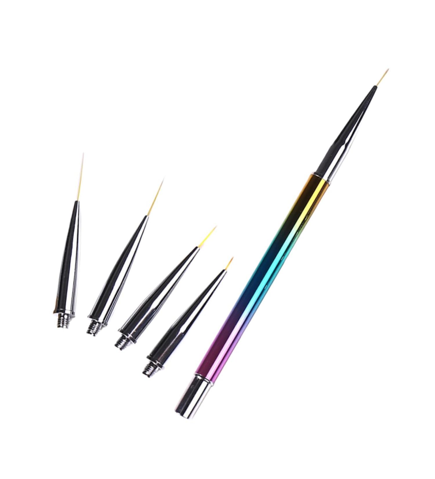 PLAFOPE 1 Set Nail Art Drawing Pen Thin Nail Art Brush Nail Painting Nail Art Pen Salon Nail Art Tools Nail Salon Manicure Drawing Tool Nail Art Supplies Manicure Liner Manicure Painting - Buy Online on GoSupps.com