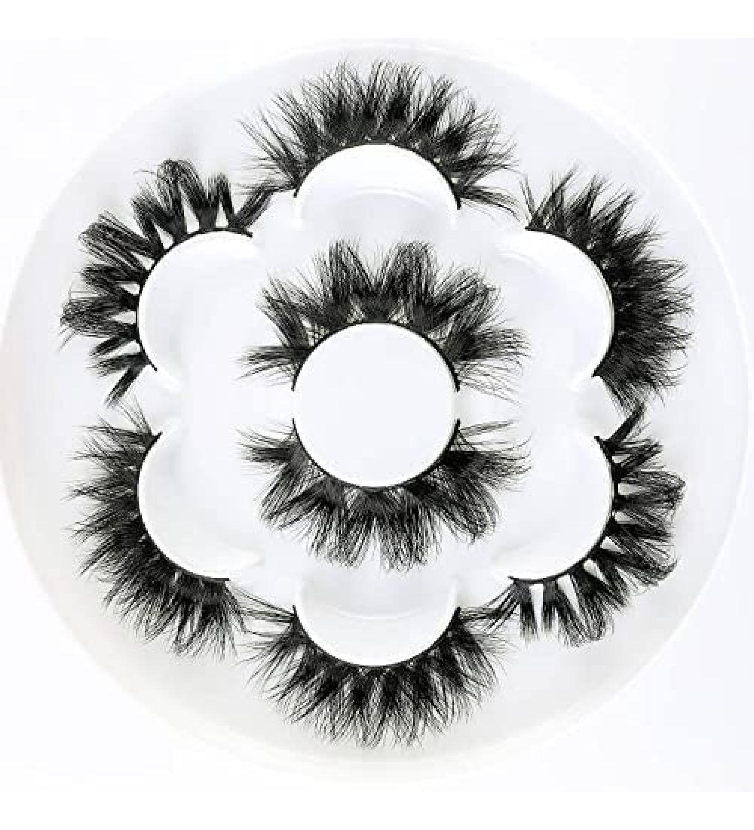 Shop Fluffy Mink False Eyelashes | 3D Natural Mink Lashes in Bulk - HE01 - Buy Online on GoSupps.com