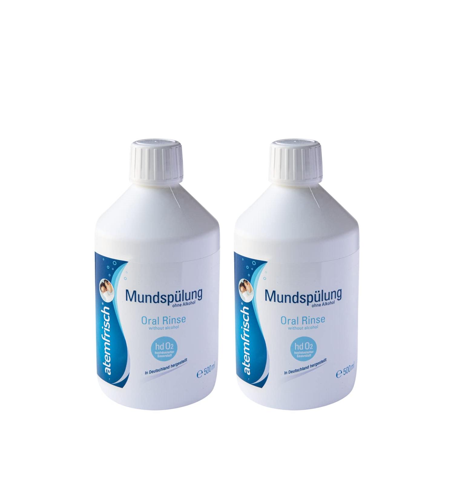 Buy TetroBreath 2-Way Patched Mouthwash - Made in Germany Fresh Breath Formula with HD02 & Xylitol 2x500ml - Buy Online on GoSupps.com