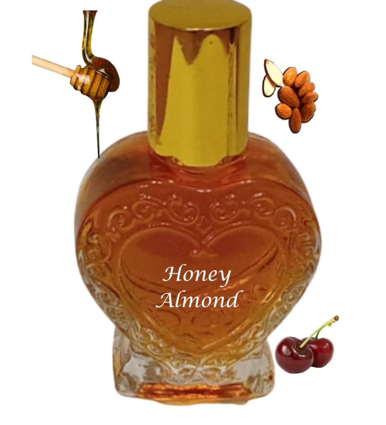 Brenda Honey Almond Body Oil - Alcohol Free Perfumed Attar (1/2 oz) | Buy Internationally - Buy Online on GoSupps.com