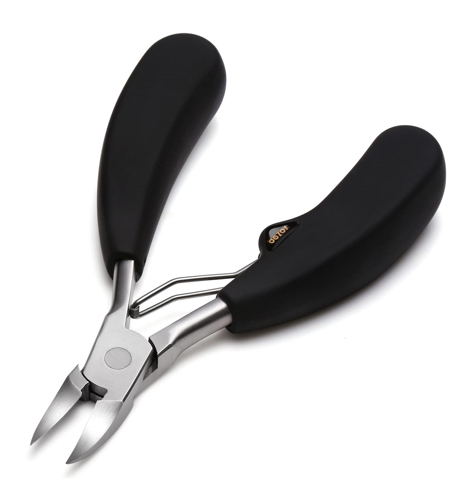 BEZOX Toenail Clippers - Surgical Grade Stainless Steel for Thick or Ingrown Nails - With Metal Storage Box - Buy Online on GoSupps.com