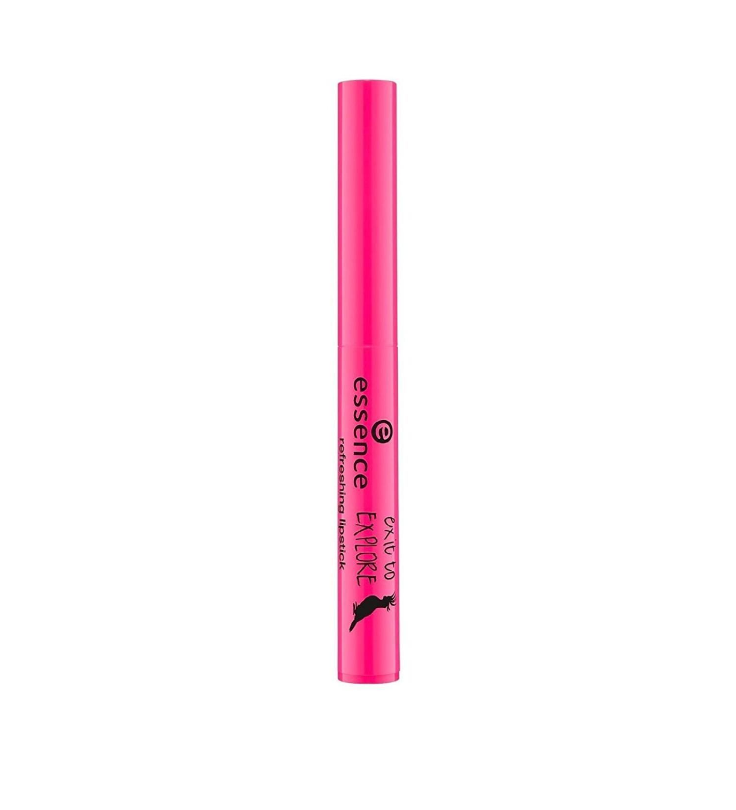 essence exit to Explore refreshing lipstick 01 pink parrot 1 g