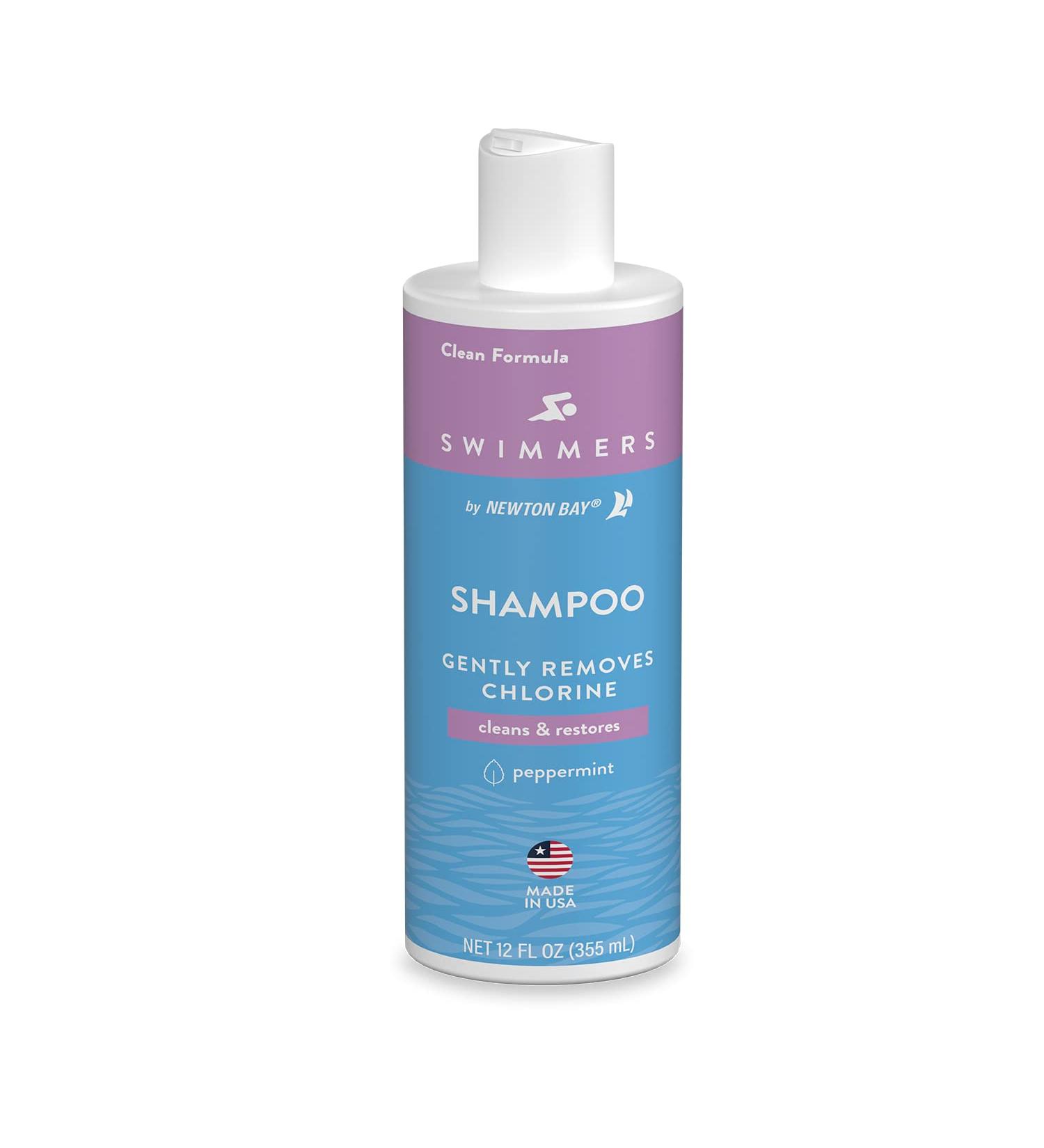 Newton Bay Swimmers Shampoo | Chlorine Removal and Hair Restoration Formula | Clean Label Project Certified - Buy Online on GoSupps.com