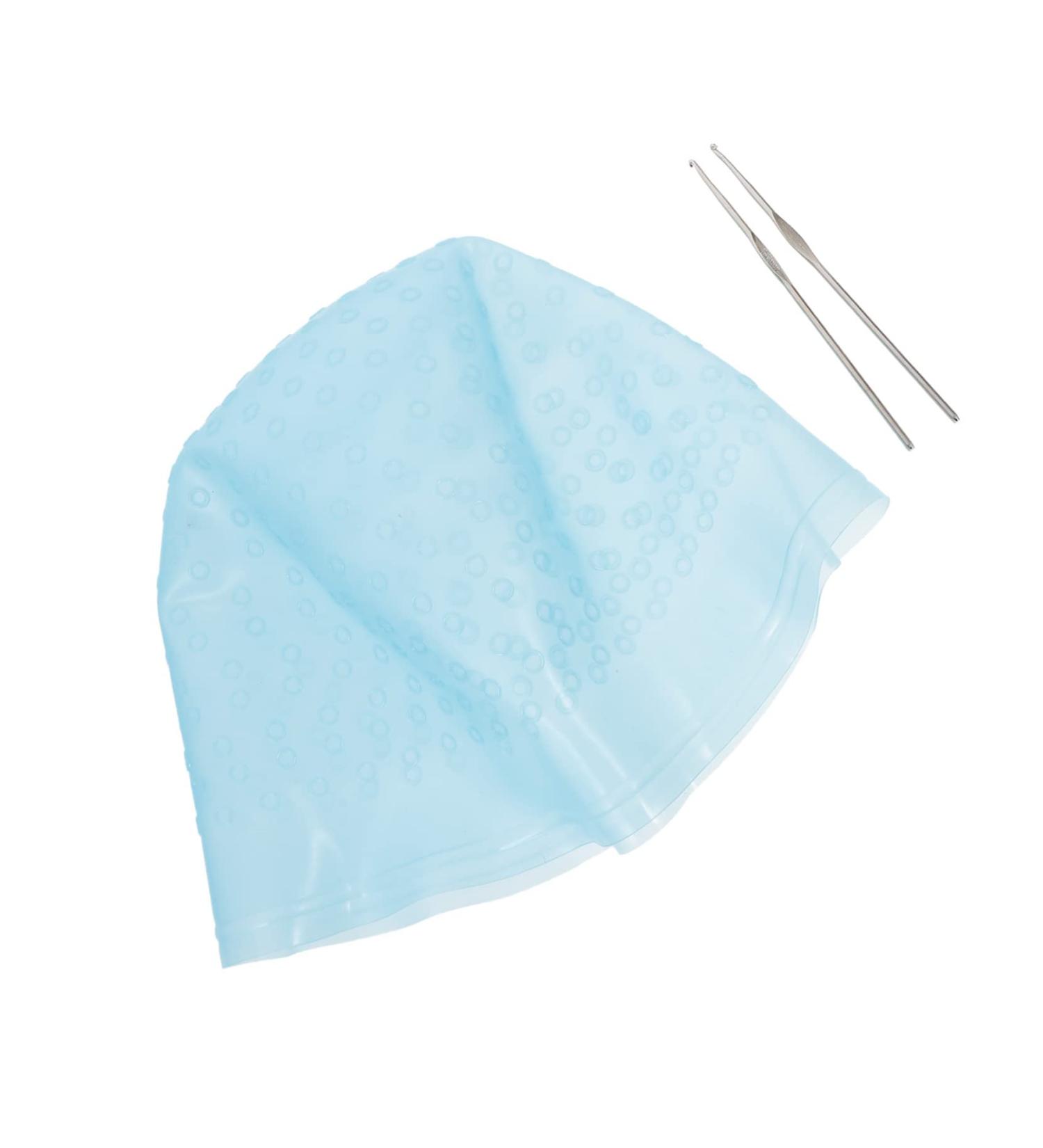 Minkissy Cold Silicone Hair Coloring Set - 22x16cm Brush & Hut for Easy Application | High-Quality Hair Dye Tools - Buy Online on GoSupps.com