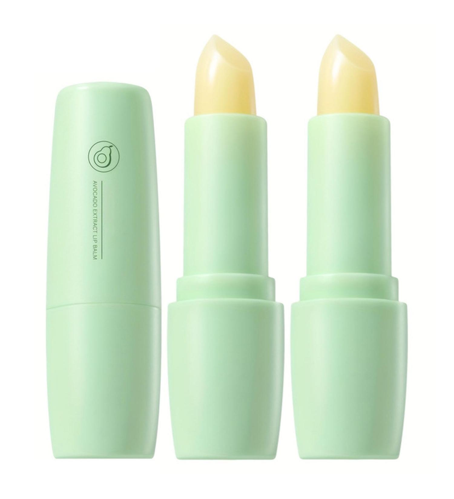 2 Pack Hyaluronic Acid Lip Balm Avocado Moisturizing Lip Balm for Prevents Dry Reduces Lip Lines Refreshing Soothing for Lip Softening & Hydration - Buy Online on GoSupps.com