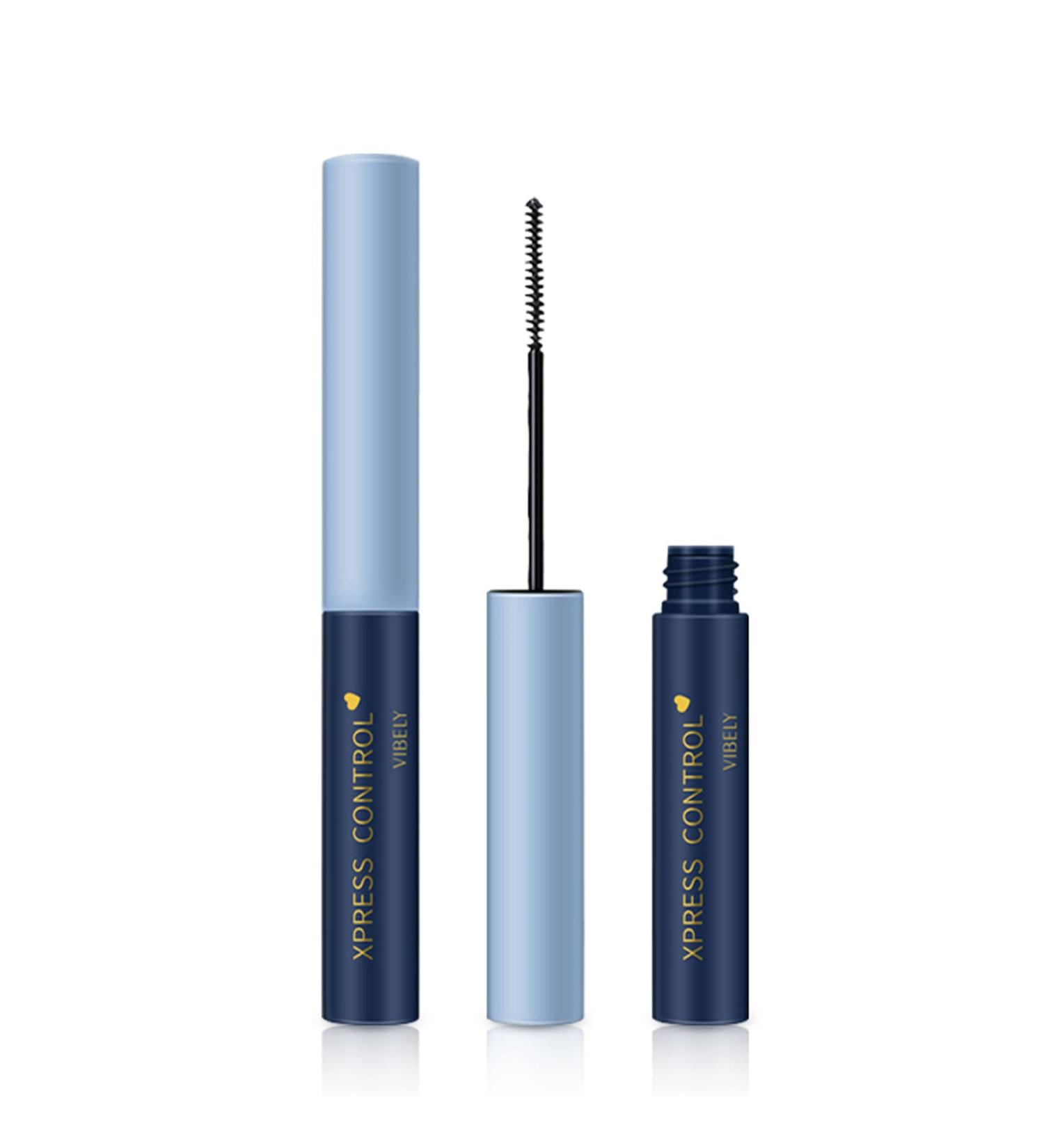 VIBELY Mascara Duo - Voluptuous Volume & Intense Length for Feathery Soft Lashes in Brown and Black | No Flaking, Smudging, or Clumping (2 Pack) - Buy Online on GoSupps.com