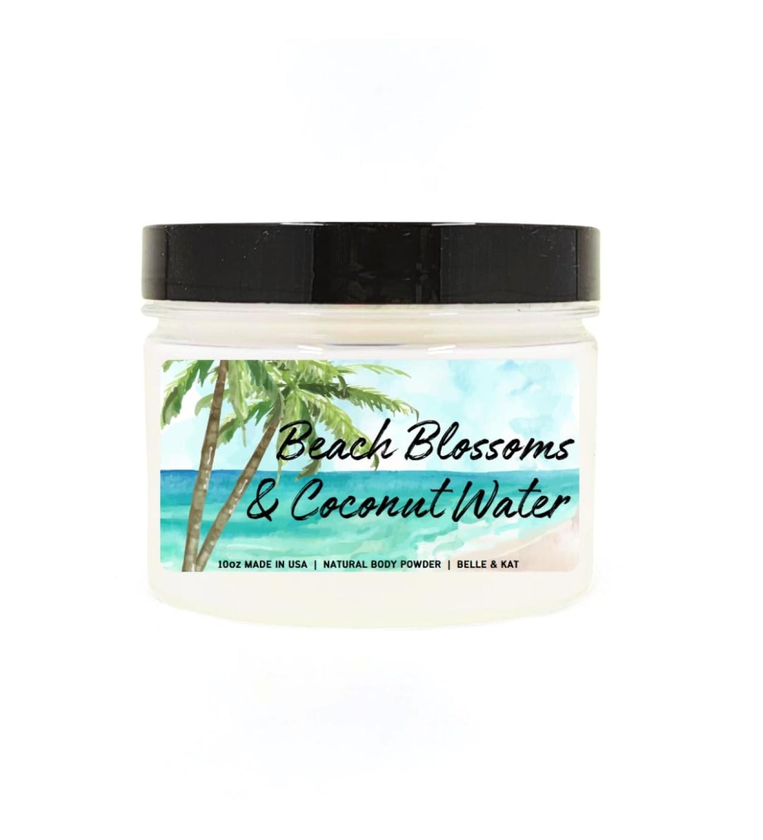 Body Powder for Women & Men Scented Beach Blossoms & Coconut Water Perfume Dusting Powder Bath Powder with Fragrance & Essential Oils Talc-Free 10oz Container with Lid Made in USA Beach Blossoms & Coconut Water (Body Powder) - Buy Online on GoSupps.com