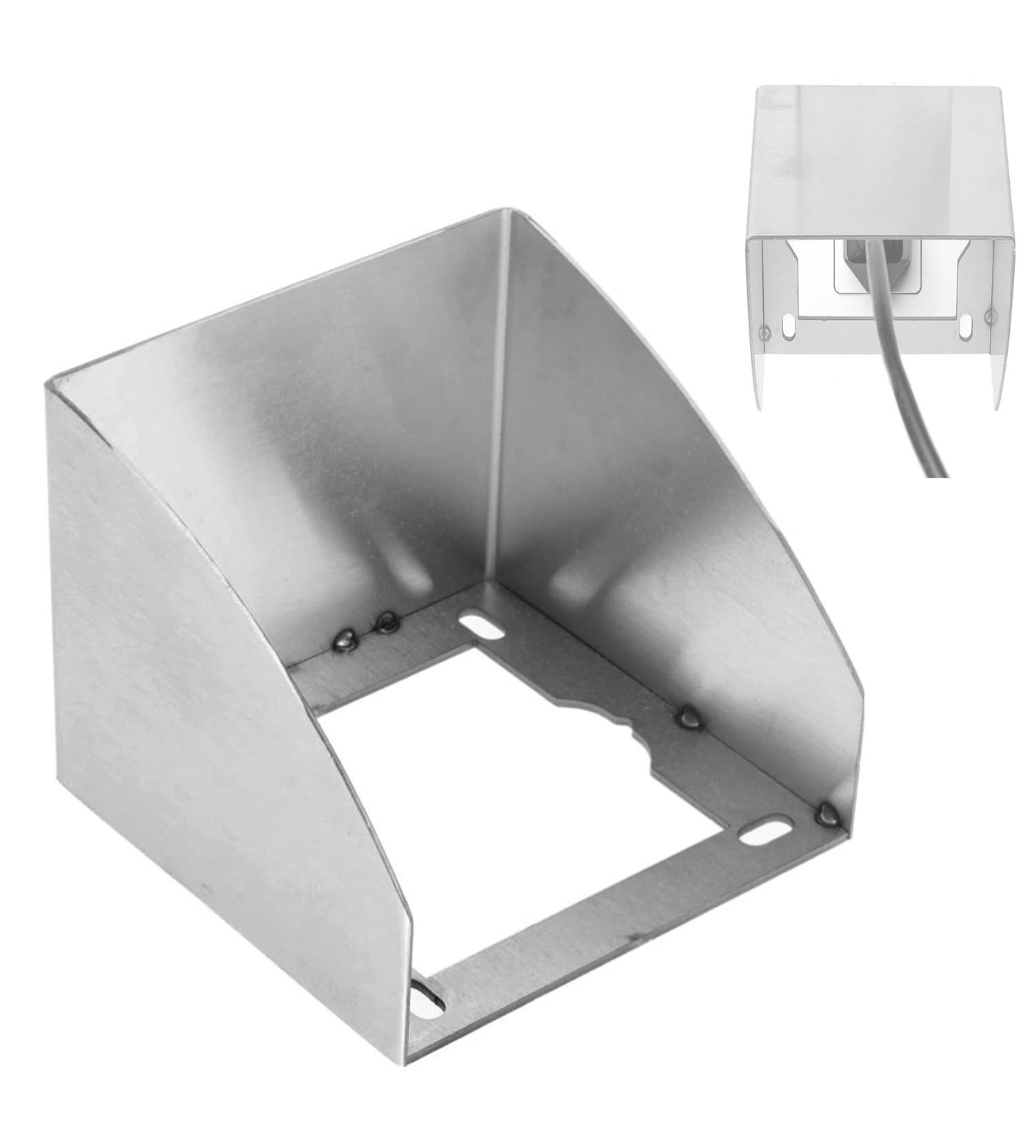 Stainless Steel Splitter Rain Protection - Waterproof Child Locking Socket Cover for Outdoor & Bathroom Use (9x8.7cm) - Buy Online on GoSupps.com