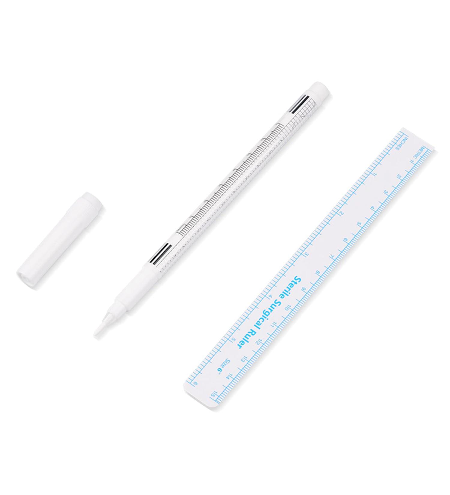 10x/Set Skin Marking Pen Eyebrow Makeup Pen Skin Marker White Marker Pen Skin Marker Positioning Pen - Buy Online on GoSupps.com