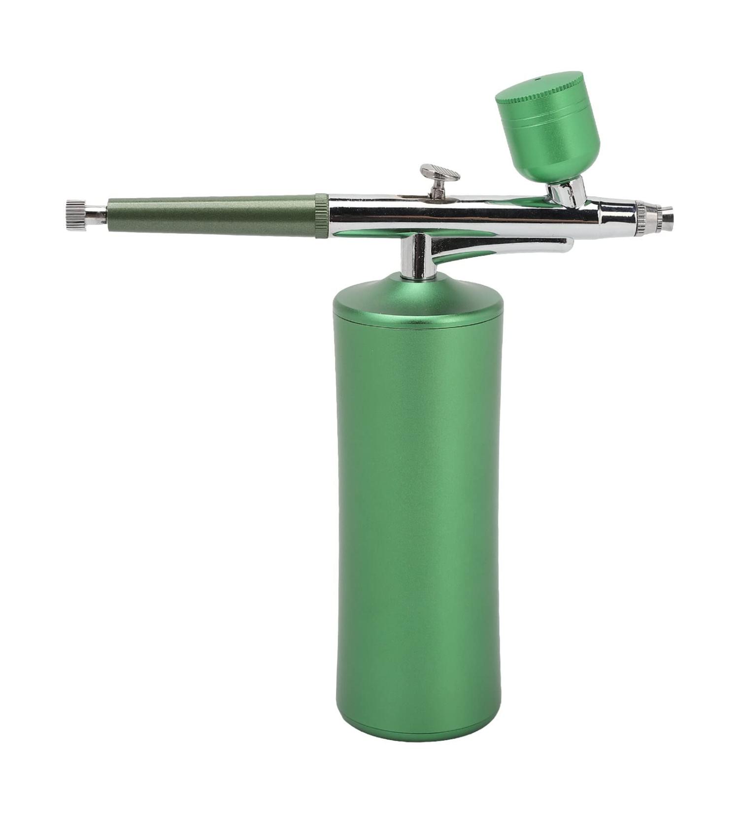 Facial Oxygen Injector Skin Rejuvenation Handheld Facial Oxygen Injector High Pressure USB Rechargeable Deep Moisturizing 3 Bottles for Home Use (Green) - Buy Online on GoSupps.com