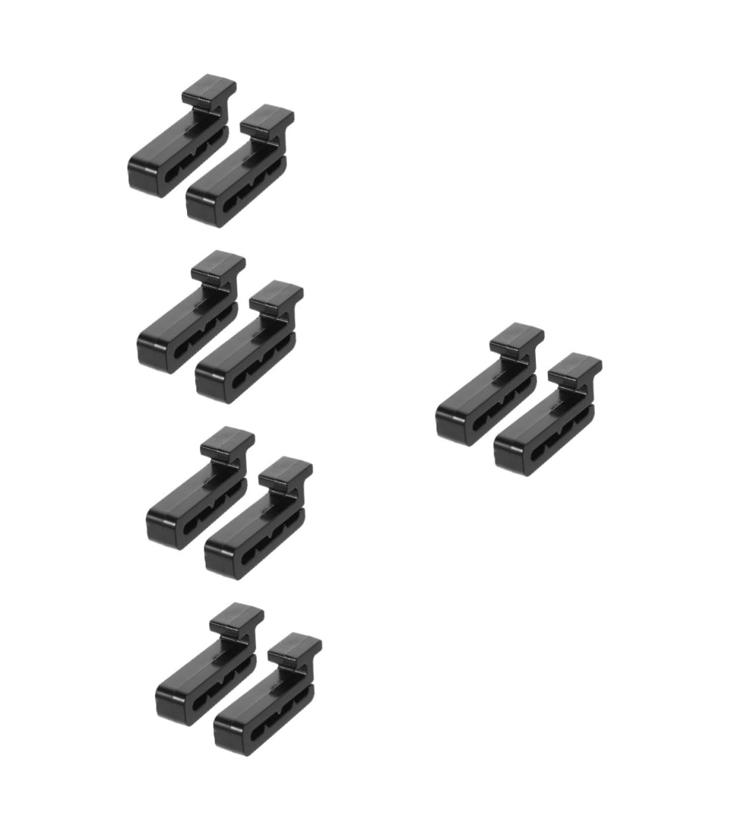 Magiclulu 5 Pairs of Helmet Mask Hooks | Outdoor Ski & Snowboard Accessories | Secure Connections for Ski & Bicycle Helmets - Buy Online on GoSupps.com