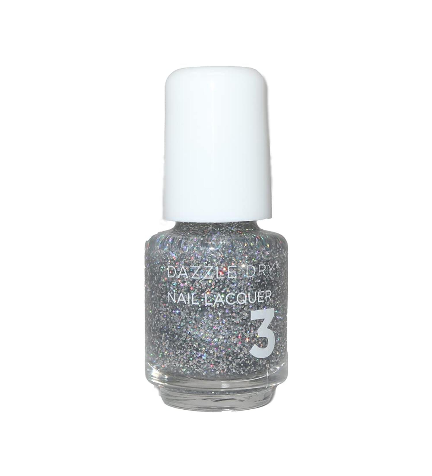 Dazzle Dry Nail Mini Lacquer - Diamond Holographic Micro-glitter (Step 3) - 0.17 fl oz - Buy Online on GoSupps.com