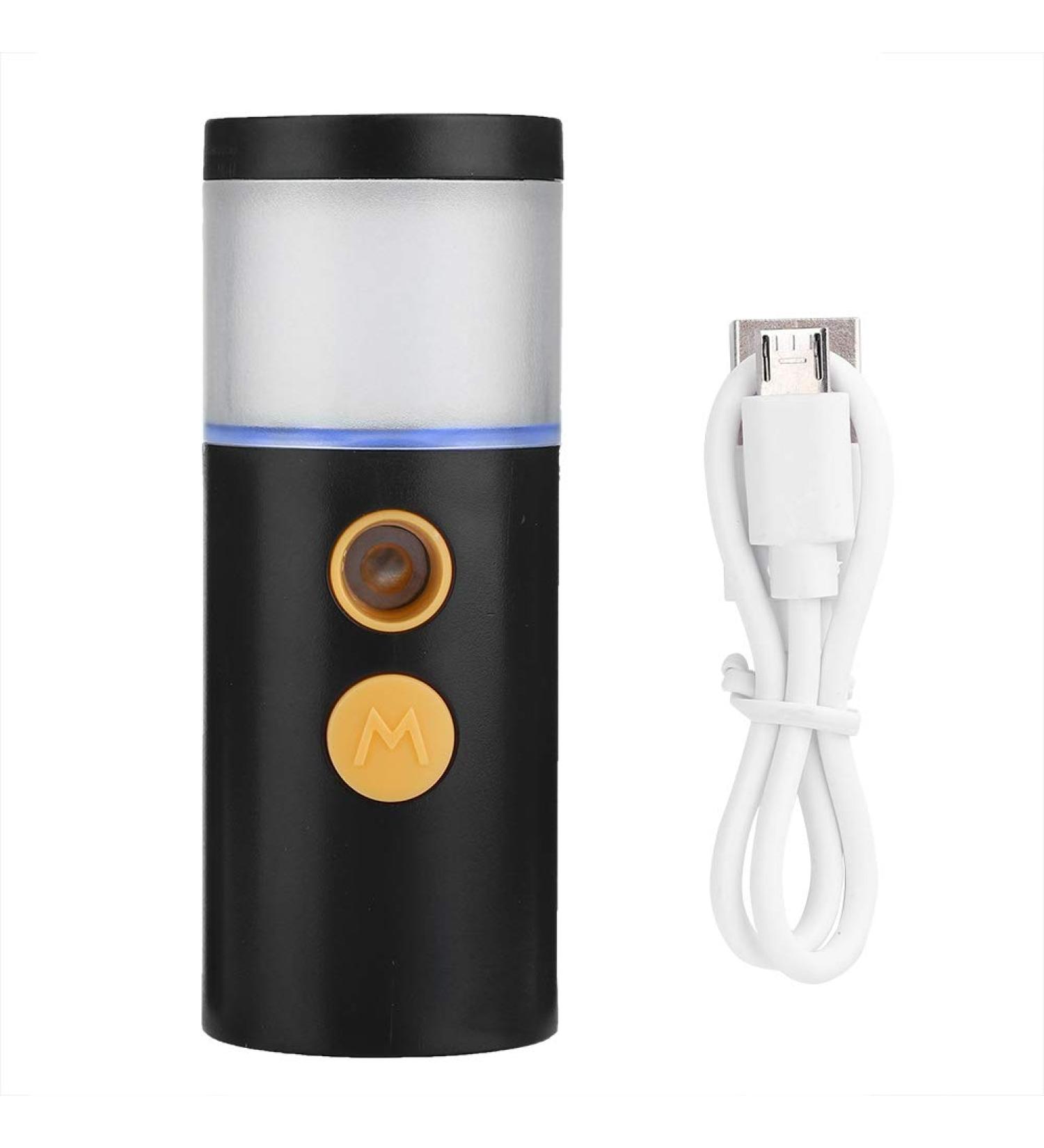 Nano Facial Sprayer Rechargeable Portable Nano Spray Mini Face Mist Handy Sprayer Atomization Moisturizing Face Steaming Sprayer 20ml Face Steamer Sprayer for Skin Care Eyelash(Black) - Buy Online on GoSupps.com