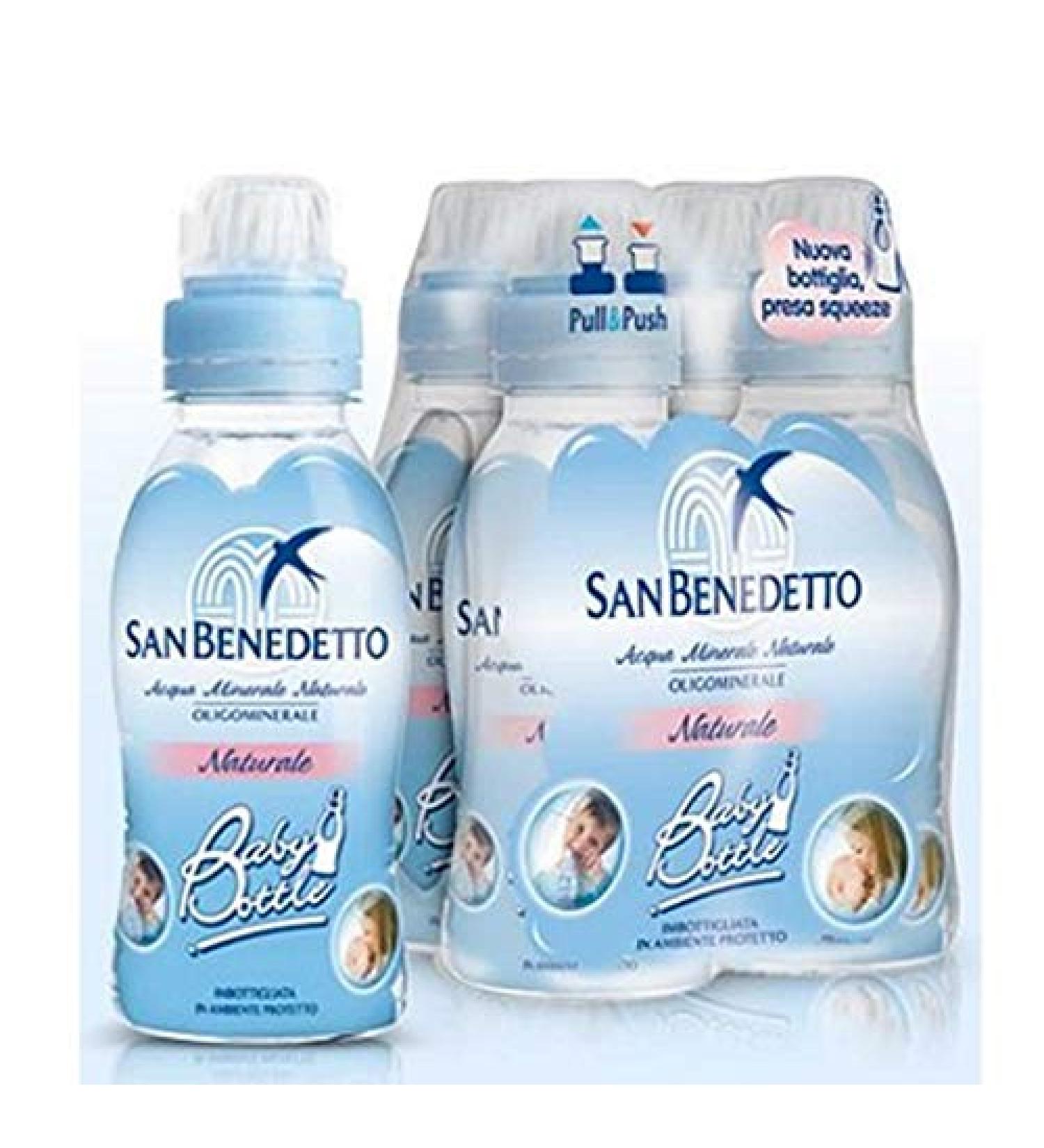 San Benedetto Set of 3 x 4 bottles of Italian mineral water 250 ml