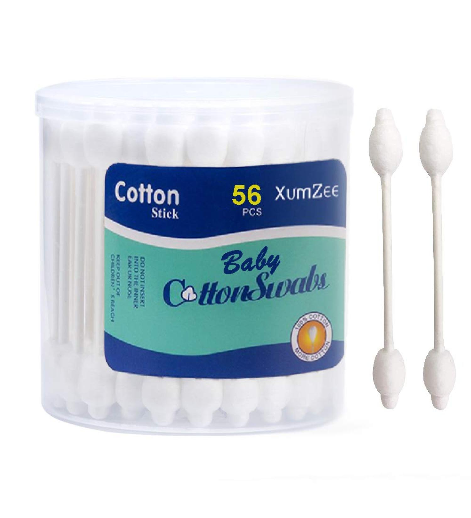224pc Baby Safety Cotton Swabs - Chemical-Free Qtips for Babies & Adults - Buy Online on GoSupps.com