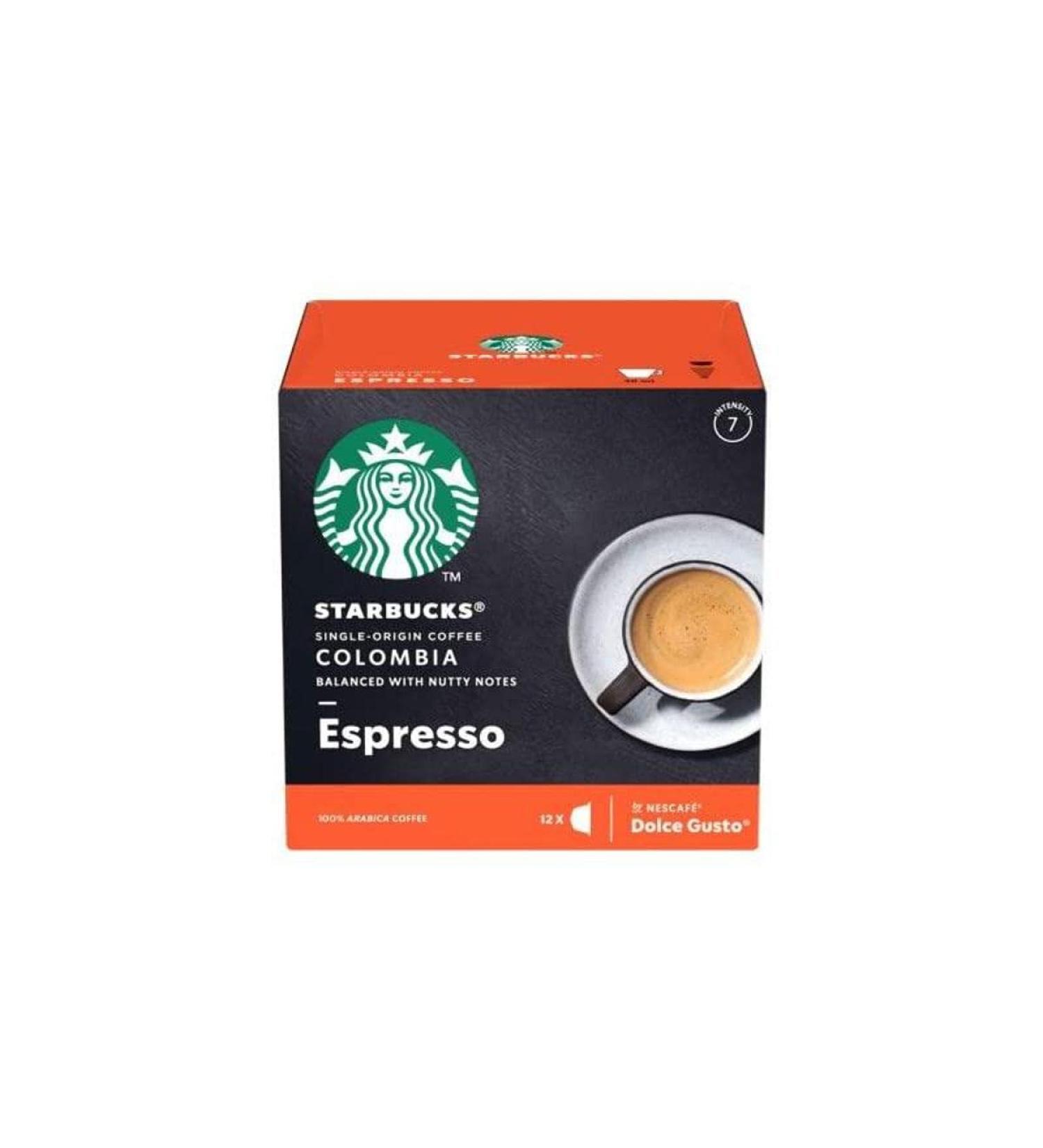Starbucks by Nescafe Dolce Gusto Single-Origin Coffee Colombia, 12 capsules