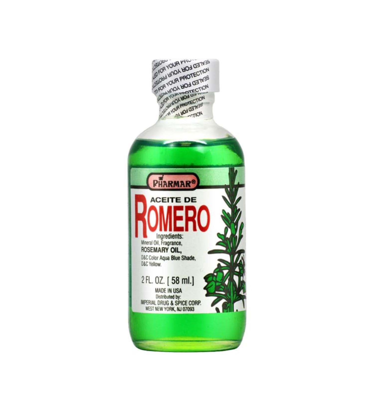 Aceite De Romero 2 Oz. Rosemary Oil 2-PACK Pharmark - Buy Online on GoSupps.com
