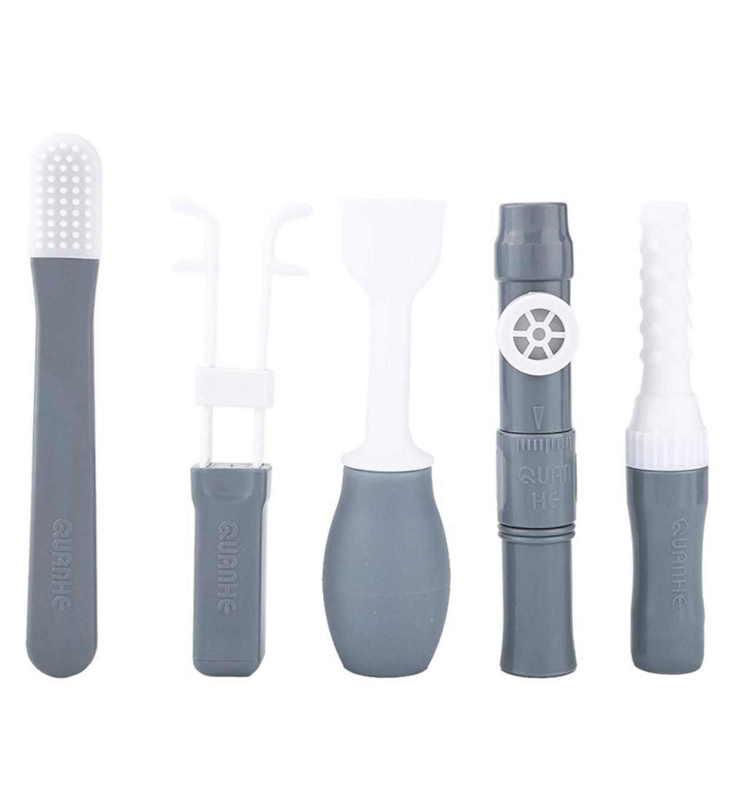 Buy Silicone Oral Perceiving Training Kit - 5-Piece Safe Mouth Muscle Trainer for Lips | Durable & Multifunctional - International Shipping Available - Buy Online on GoSupps.com