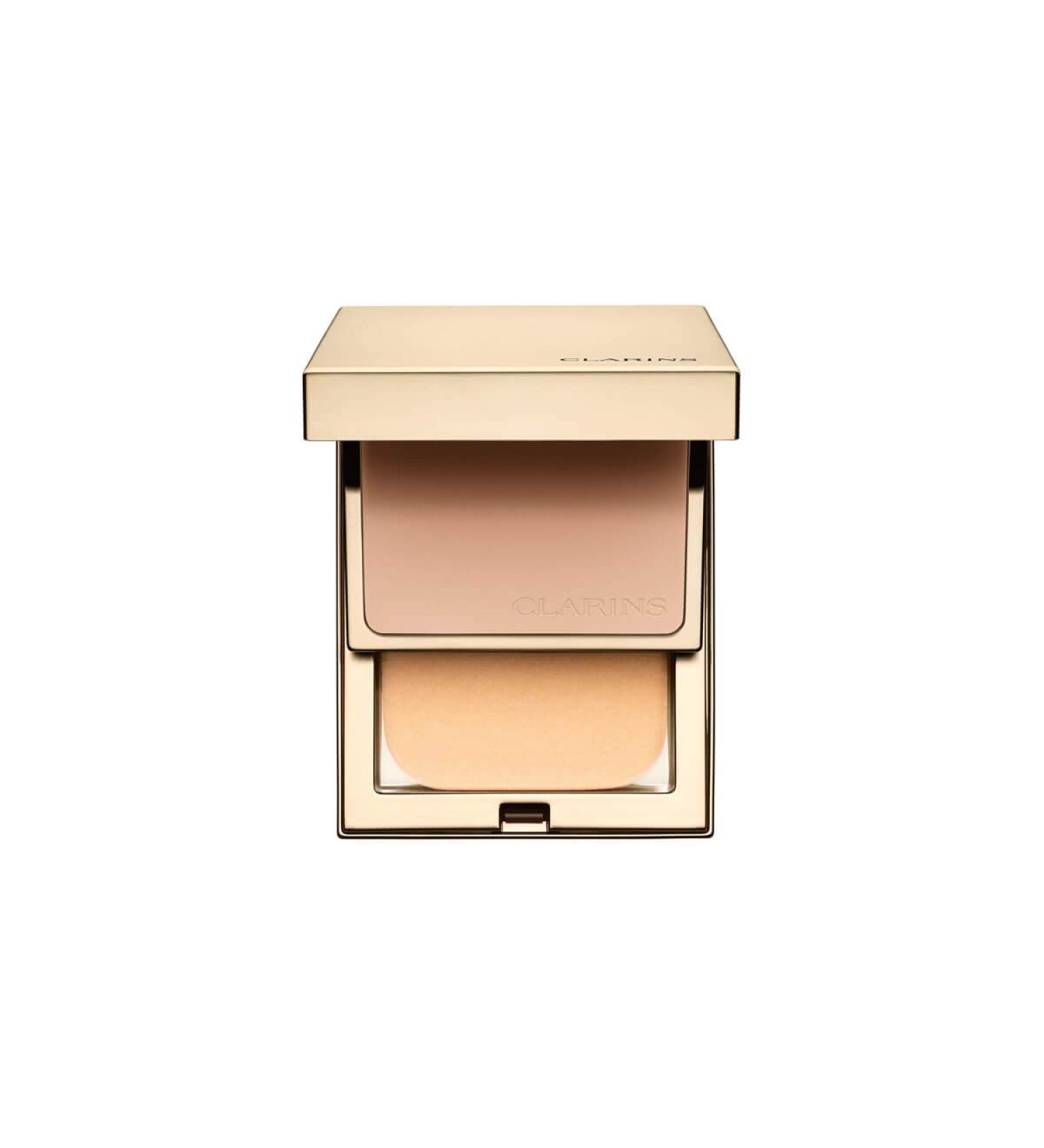 Clarins EVERLASTING COMPACT high hold & comfort complexion SPF9109wheat 10 g 1stpakket