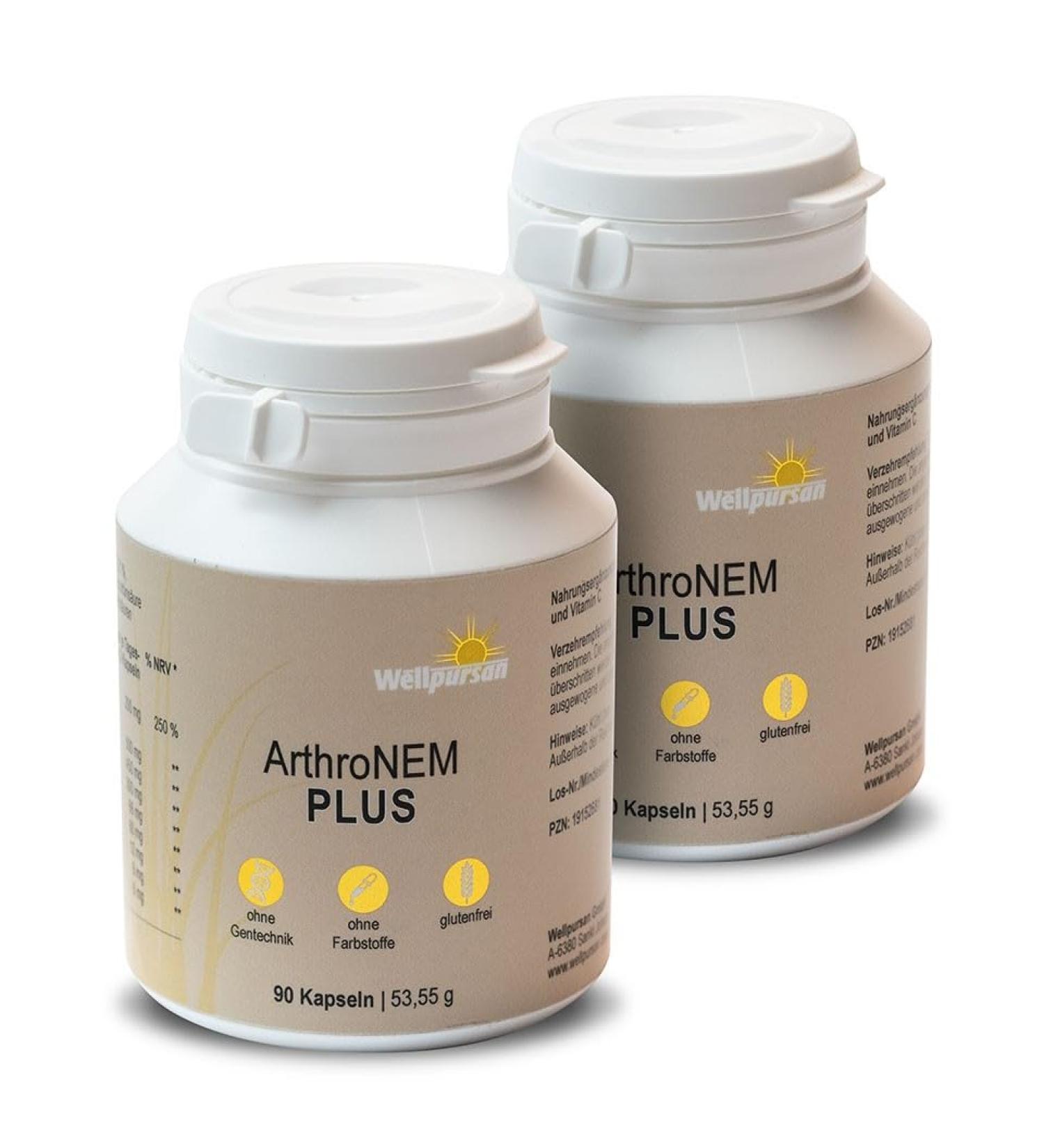 Wellpursan Arthronem Plus - 180 Articular Capsules for Osteoarthritis Relief | Joint Complex with MSM & Vitamin C | Ultimate Nutritional Supplement for Joint & Cartilage Health - Buy Online on GoSupps.com