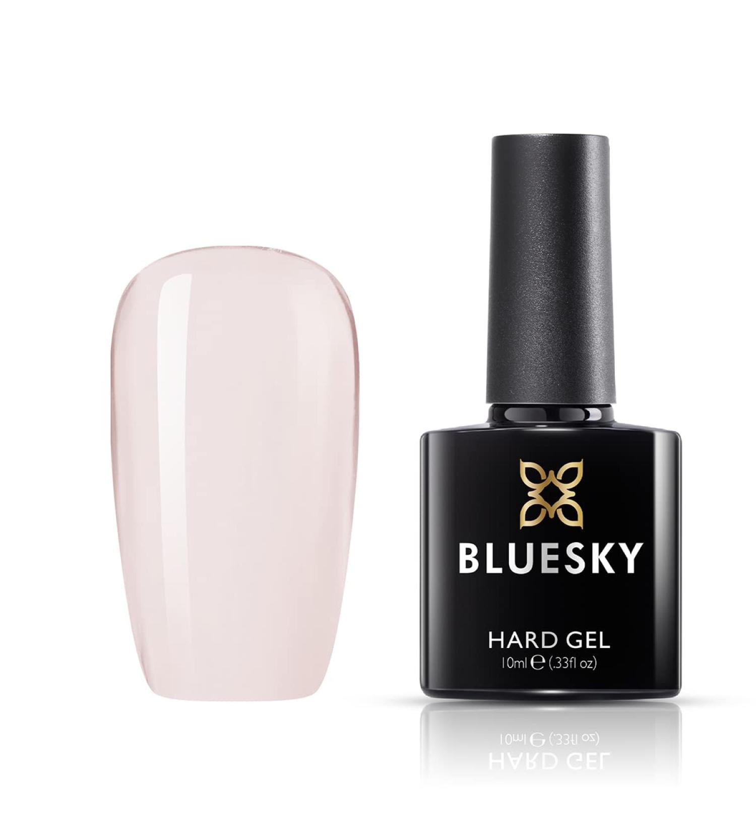Bluesky Pink Hard Gel - Strengthen & Extend Natural Nails | 0.33 Fl Oz - Buy Online on GoSupps.com