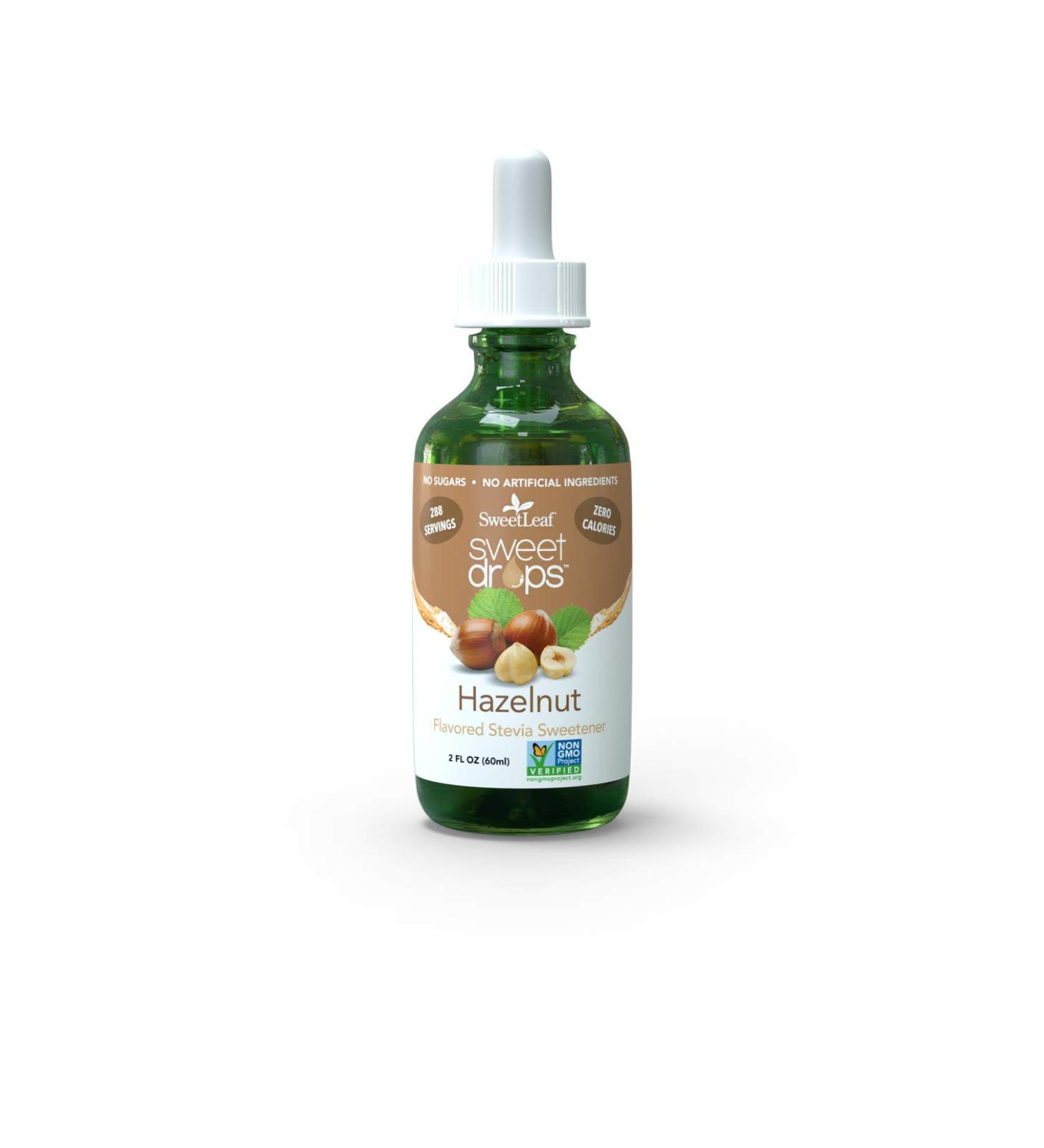 SweetLeaf Liquid Stevia Hazelnut Flavor 2 oz - Wisdom Naturals | Buy Online - Buy Online on GoSupps.com