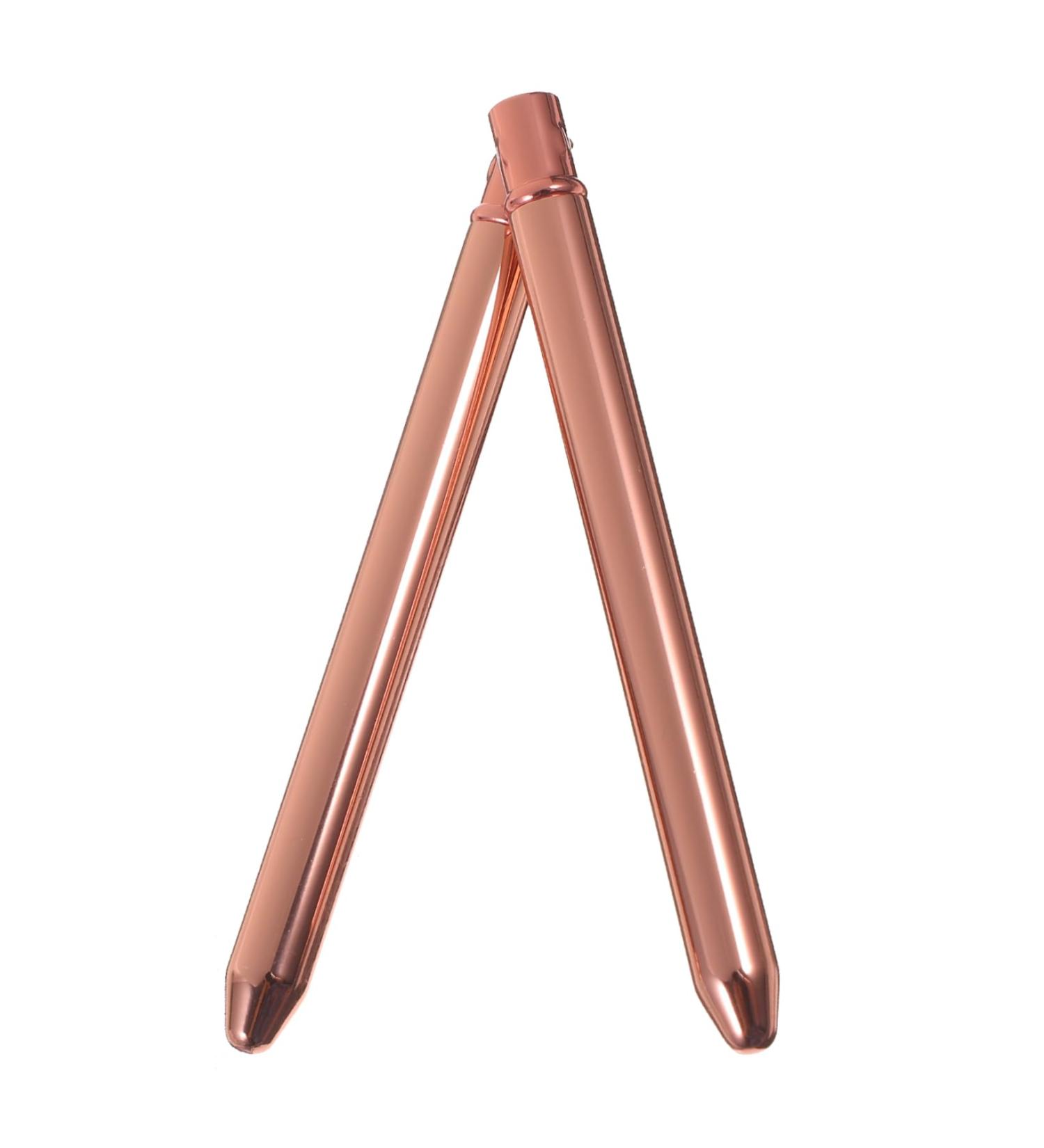 LALADEFIEE 2pcs Metal Aluminum Tube Eyebrow Wand Mascara Wands for Lashes Eye Lash Brush Mascara 10.50X1.00X1.00CM As Shown - Buy Online on GoSupps.com