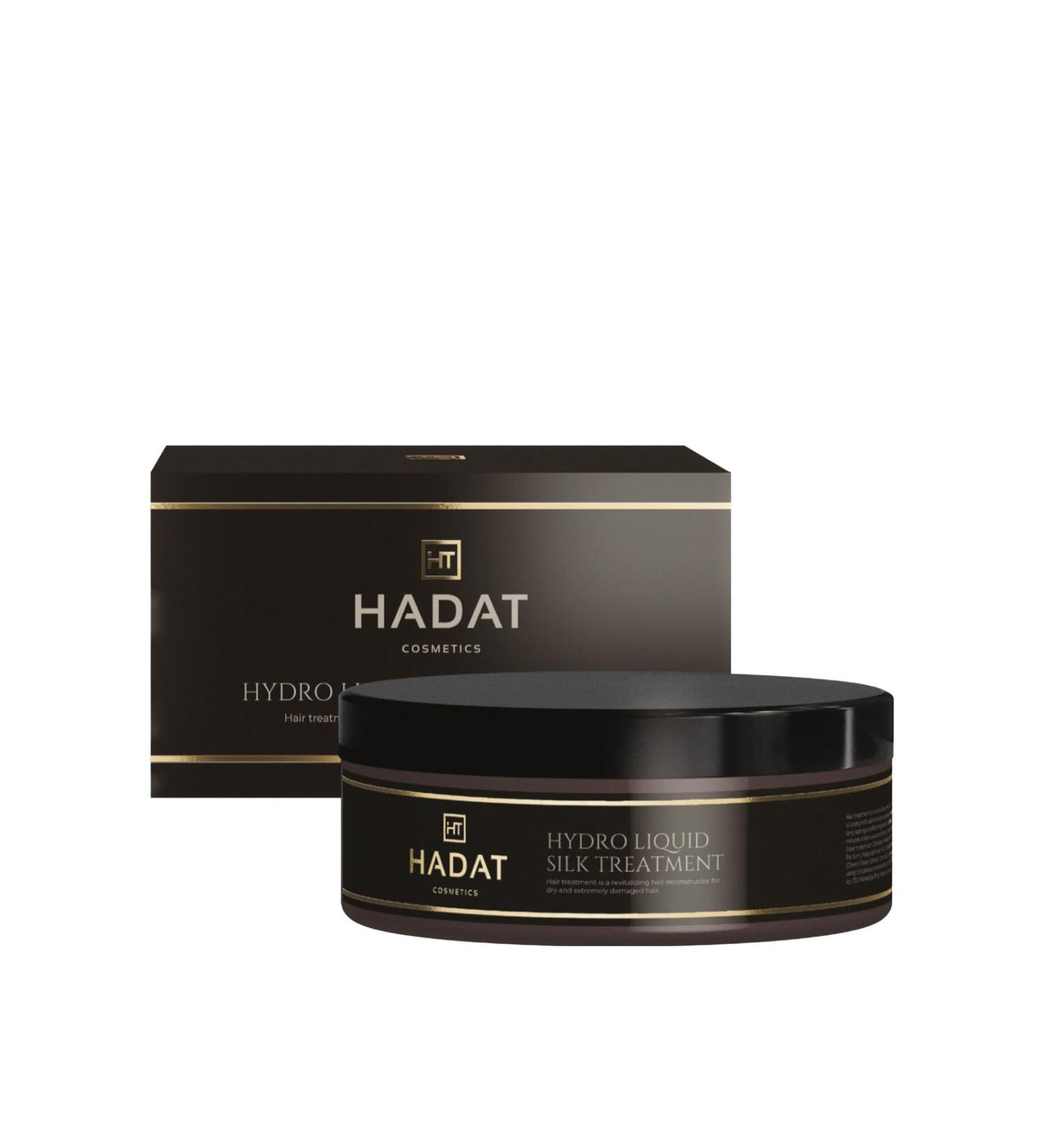 HADAT Cosmetics hydro liquid silk treatment "Liquid Silk" Hair Mask - deep restoration and hydration healthy shine and split end prevention for dry and damaged hair - Buy Online on GoSupps.com
