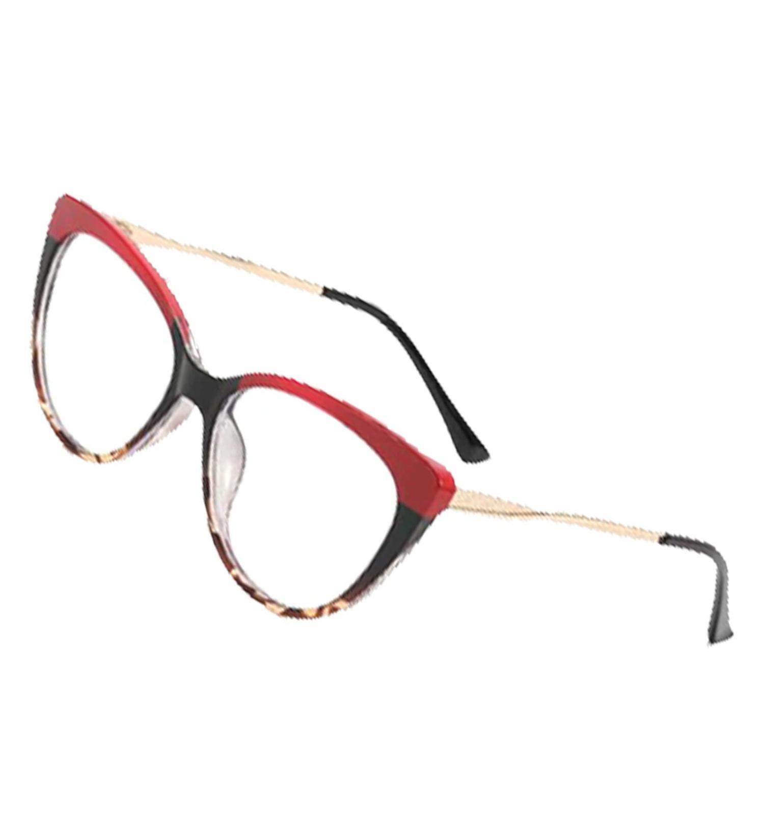 Shanrya Blue Light Blocking Glasses | UV Protection & Non-Slip Fashionable Design for TV Viewing - Red - Buy Online on GoSupps.com