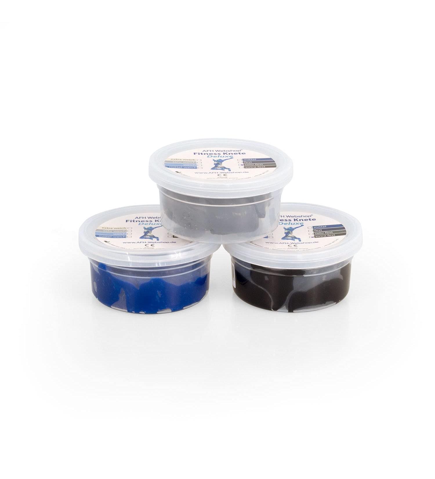 Fitness Clay DELUXE 85g | 3-Pack Saving Set | Best International Shipping for Fitness Products - Buy Online on GoSupps.com