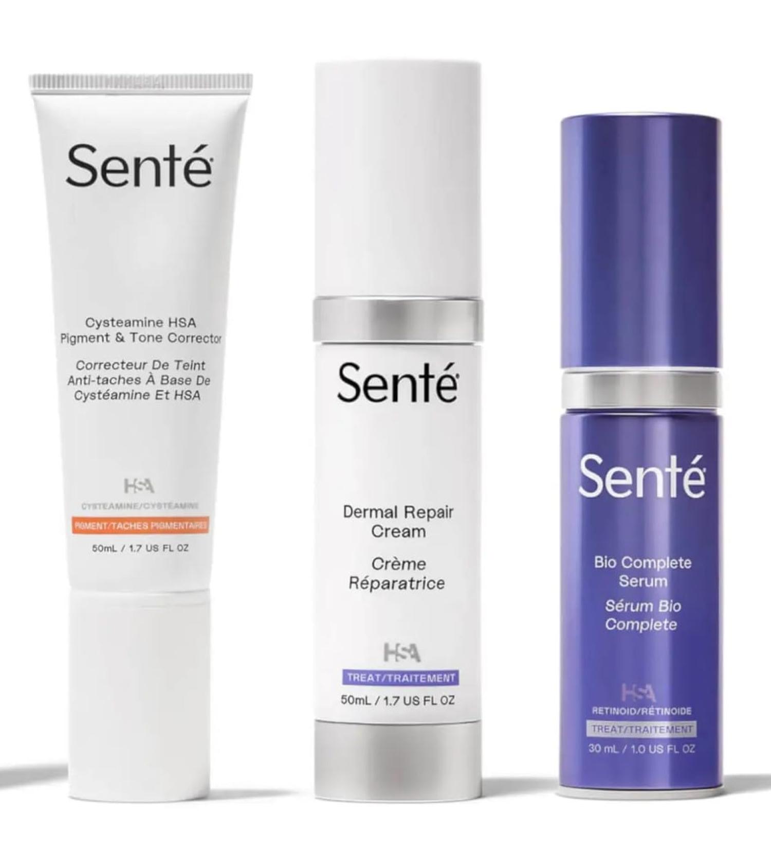 SENTE Complete Anti-Aging Kit - Effective 3 Product Regimen for Youthful Skin | Ship Internationally - Buy Online on GoSupps.com