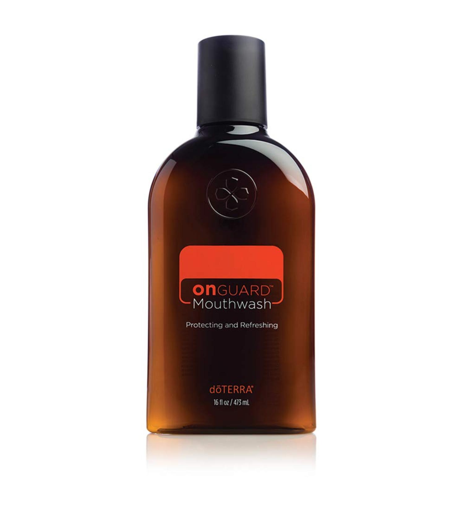 doTERRA On Guard Mouthwash - Alcohol Free - Formulated to Clean Teeth & Reduce Plaque