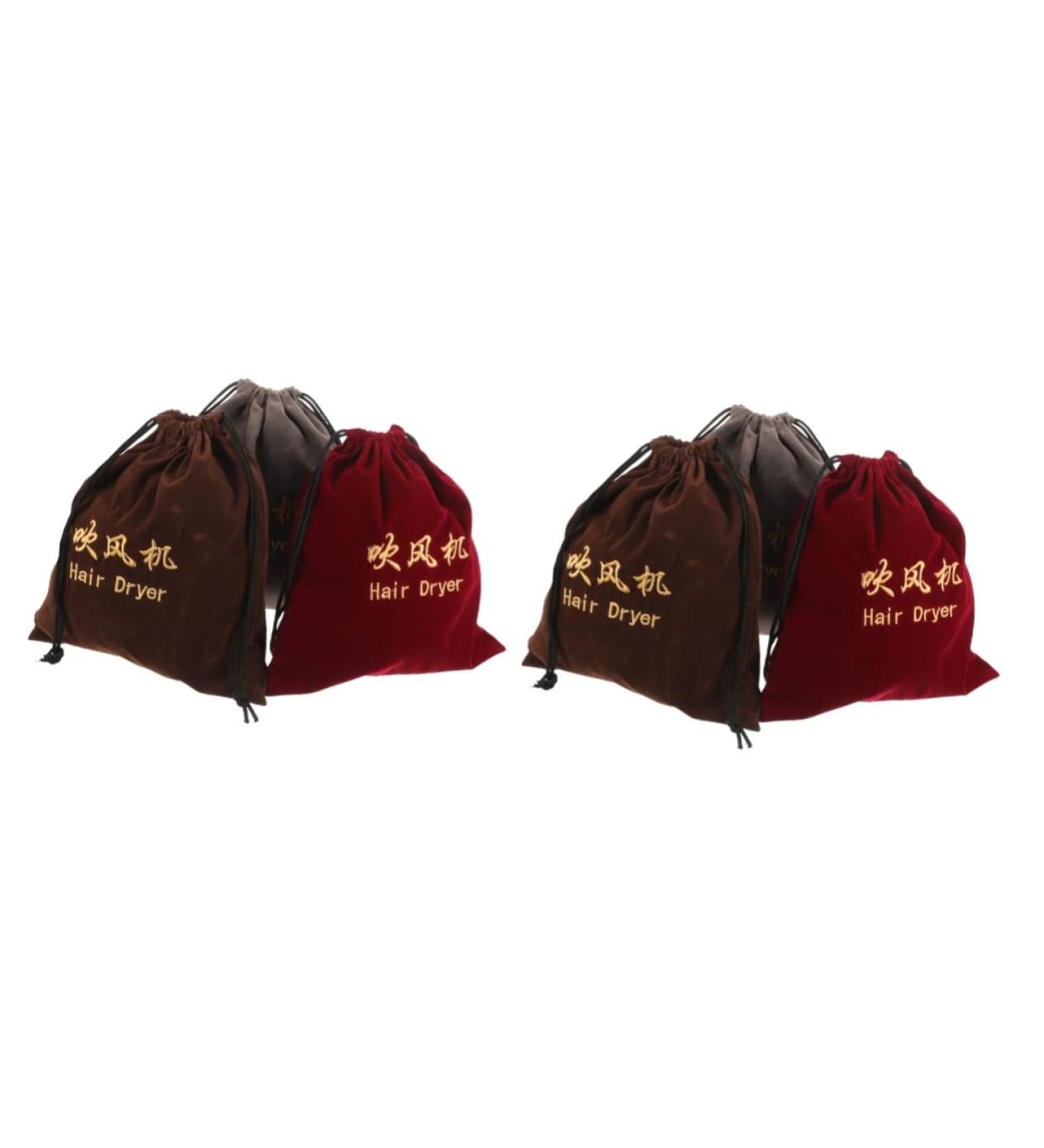 Baluue 6 Pcs Hair Dryer Storage Bag Universal Hair Dryer Bag Drawstring Storage Bag Hair Dryer Bags Fabric - Buy Online on GoSupps.com