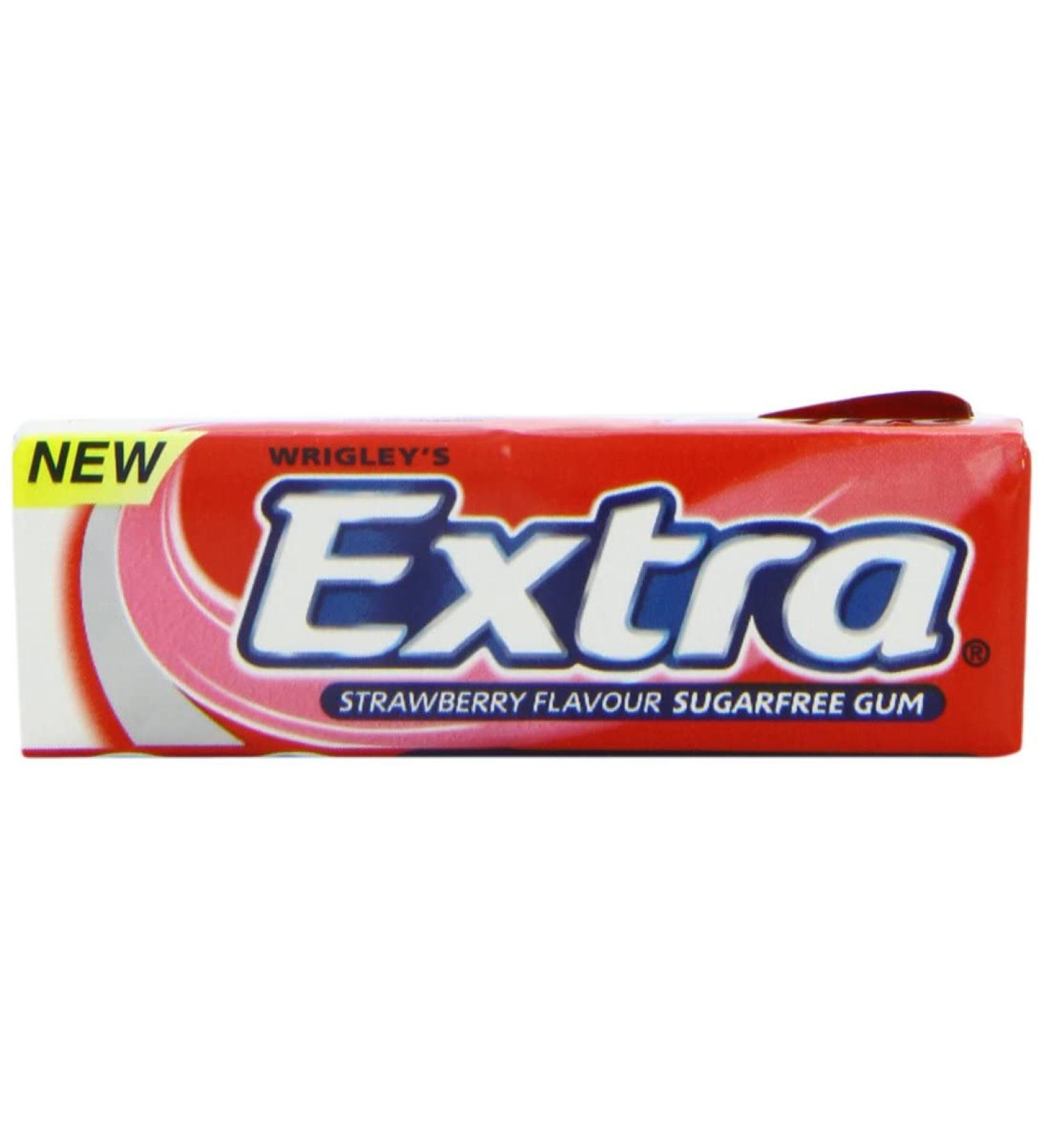 WRIGLEY'S EXTRA STRAWBERRY SUGAR FREE CHEWING GUM 30 PACKETS Share With Family And Friends Gift Hamper - Buy Online on GoSupps.com