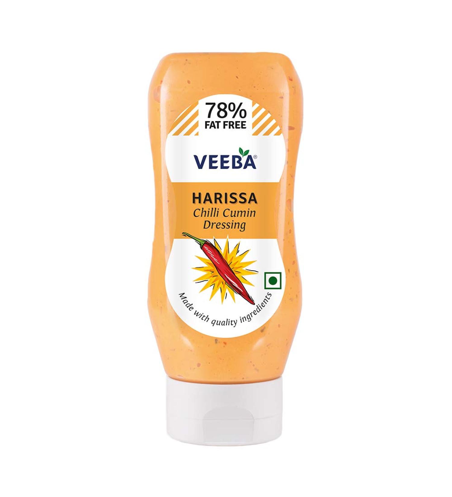 Veeba Harissa Salad Dressing 280g - Shop Now for Flavorful Dressing - Buy Online on GoSupps.com