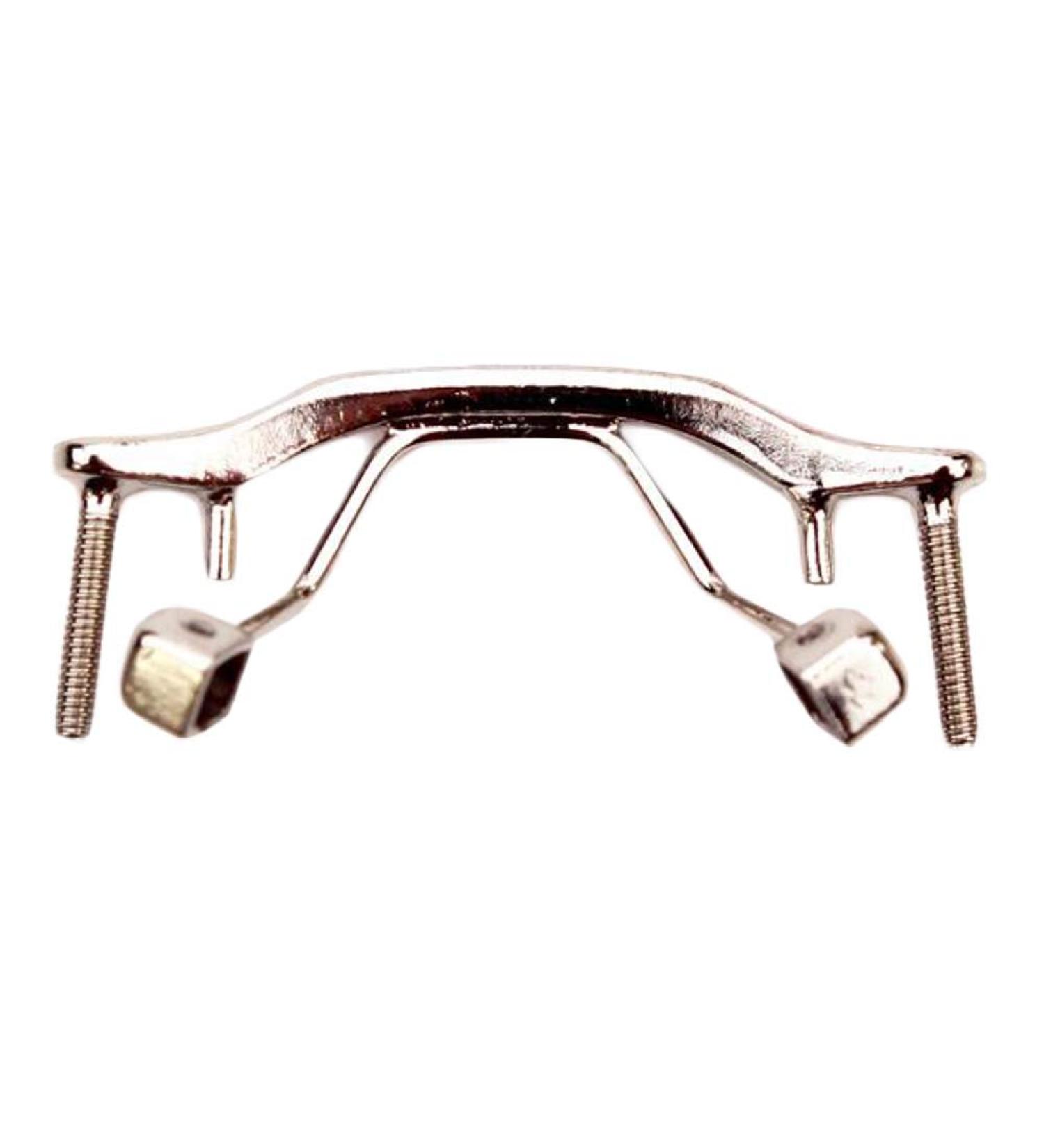 CELIKA Replacement Nose Bridge for Rimless Glasses | Metal Eyeglasses Accessories - Silver 1 Piece - Buy Online on GoSupps.com