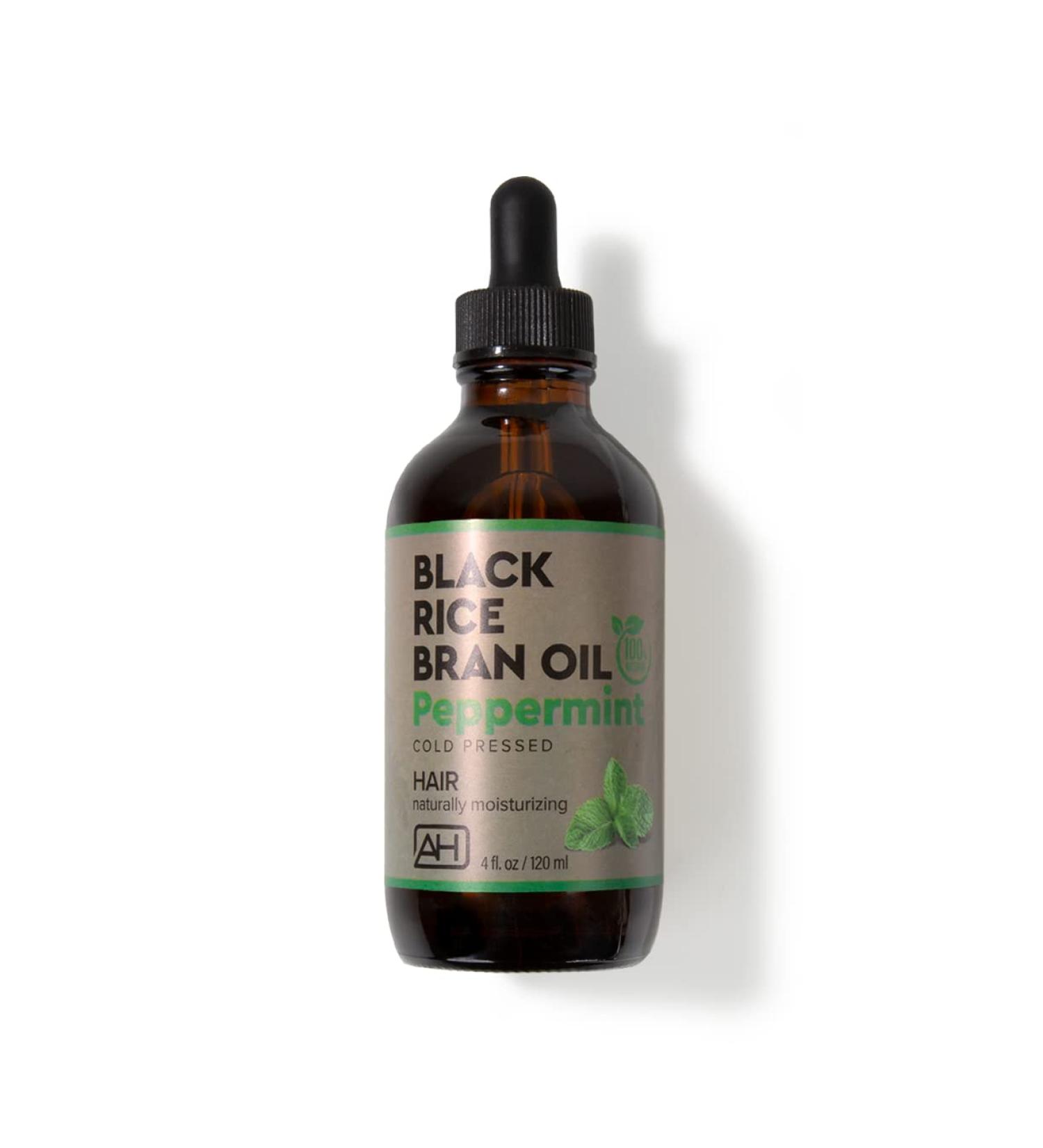 ABSOLUTE HOT 100% NATURAL PEPPERMINT BLACK RICE BRAN OIL