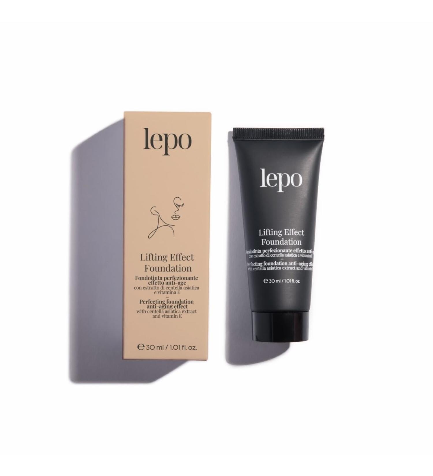  LEPO LEPO | Lifting Effect Foundation No. 30 with Centella Asiatica extract and vitamin E for radiant and toned skin - Buy Online on GoSupps.com