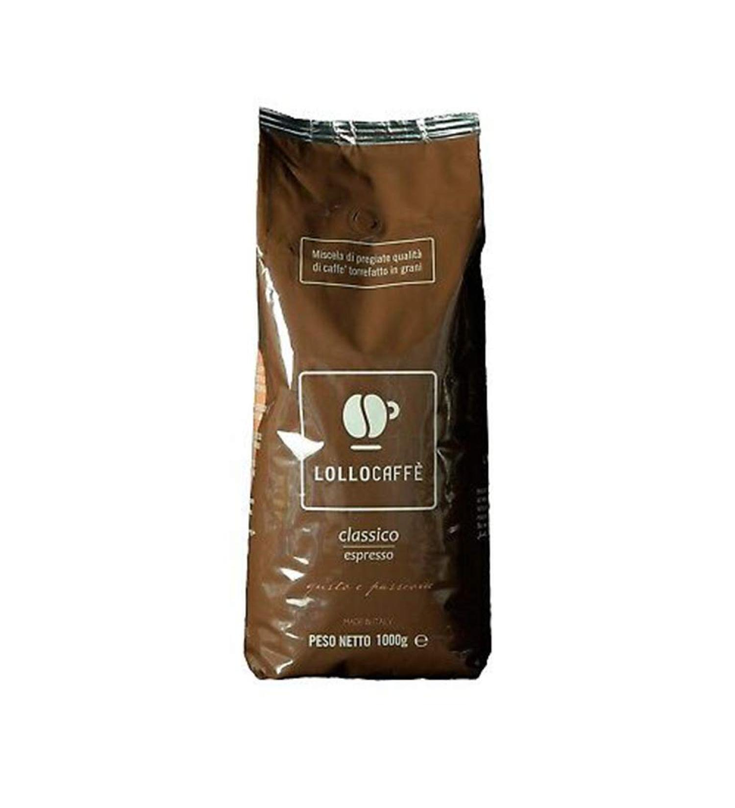Neapolitan Roasted Coffee - Lollo Caffè Classico 1kg beans