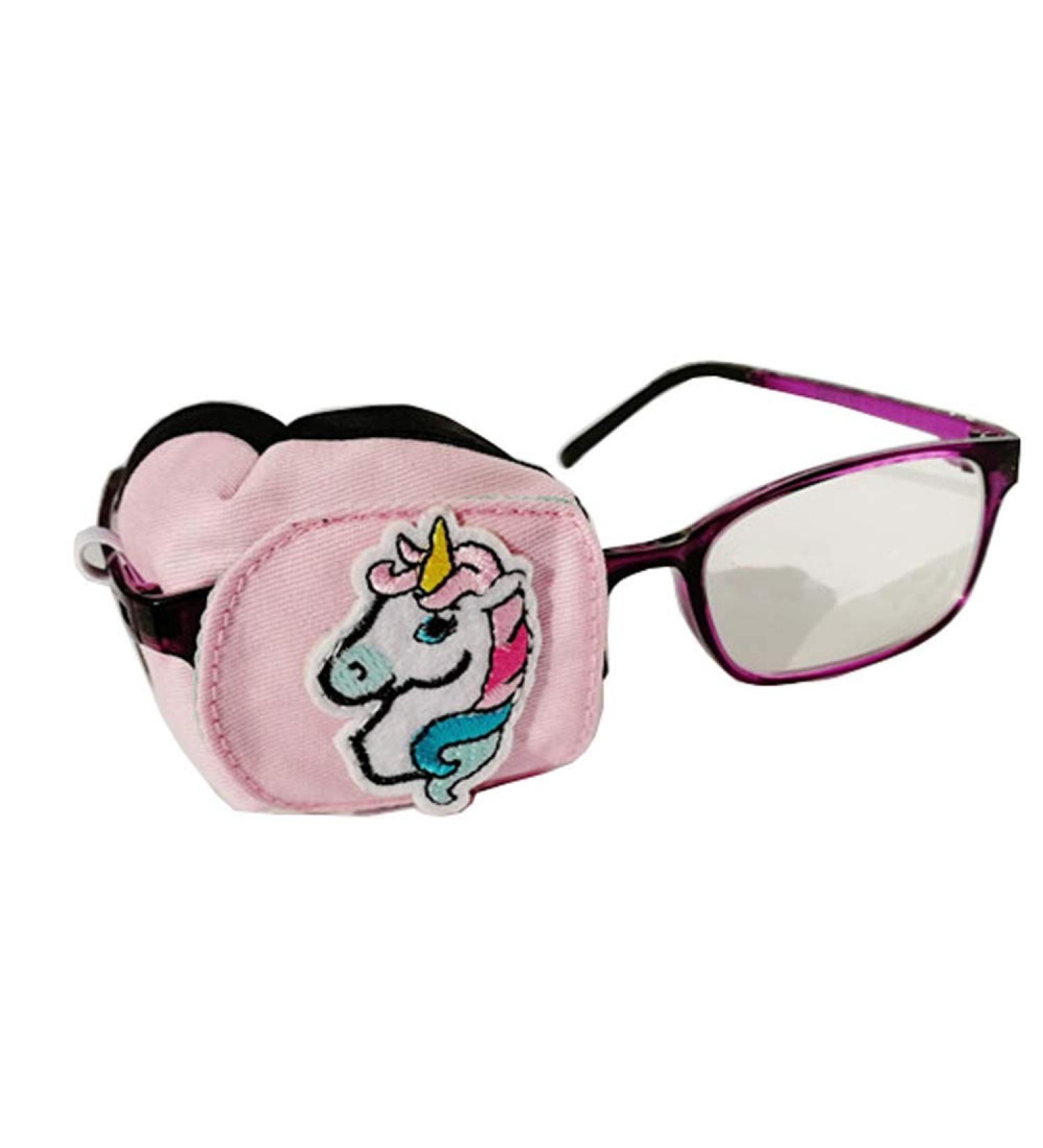 FANCYPUMPKIN Creative Cartoon Eye Patch Single Glasses Cover Lazy Eye Amblyopia Treatment for Children Multicolor-02